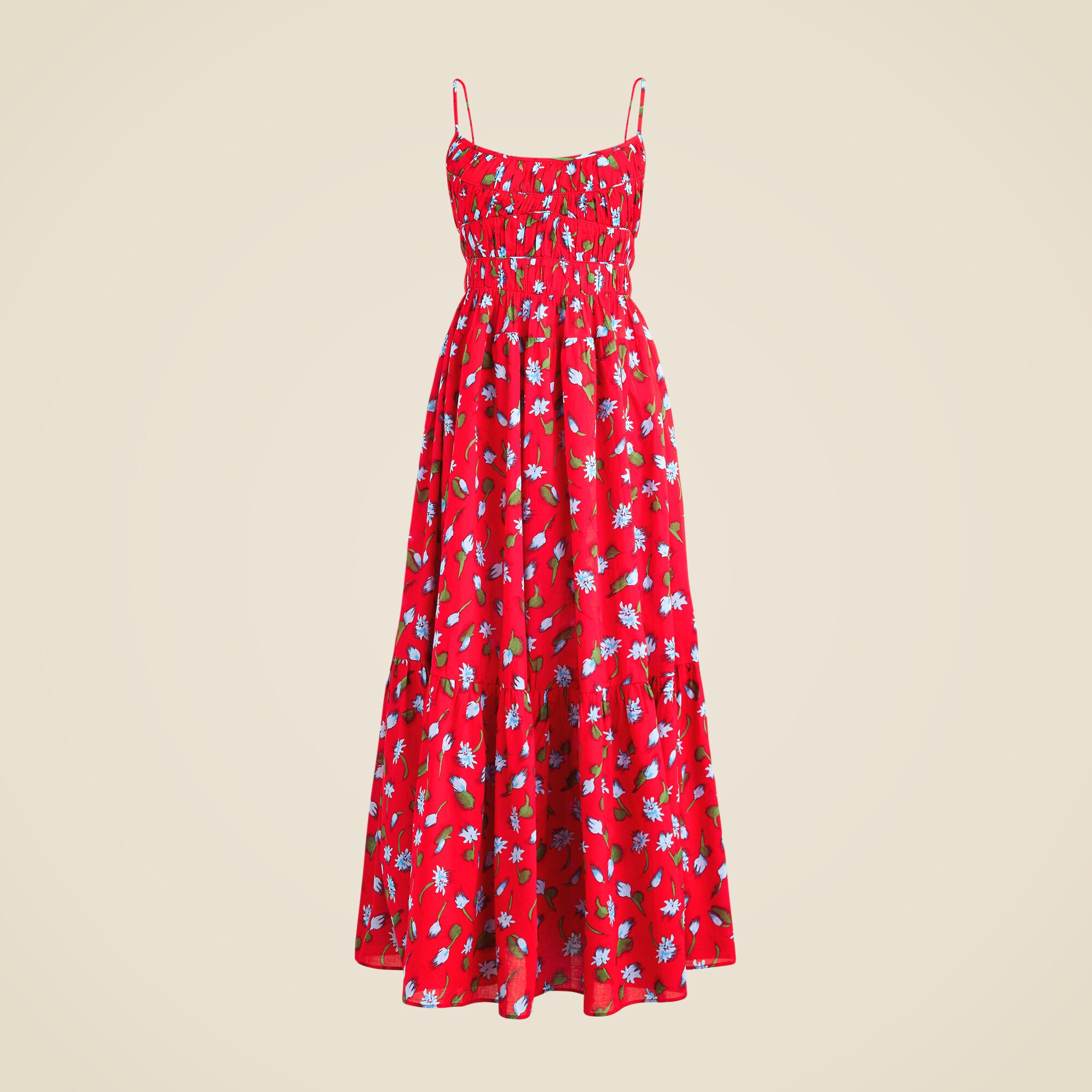 dainty midi dress PJ Salvage Contrast Neck Floral Print Night Dress - Pink