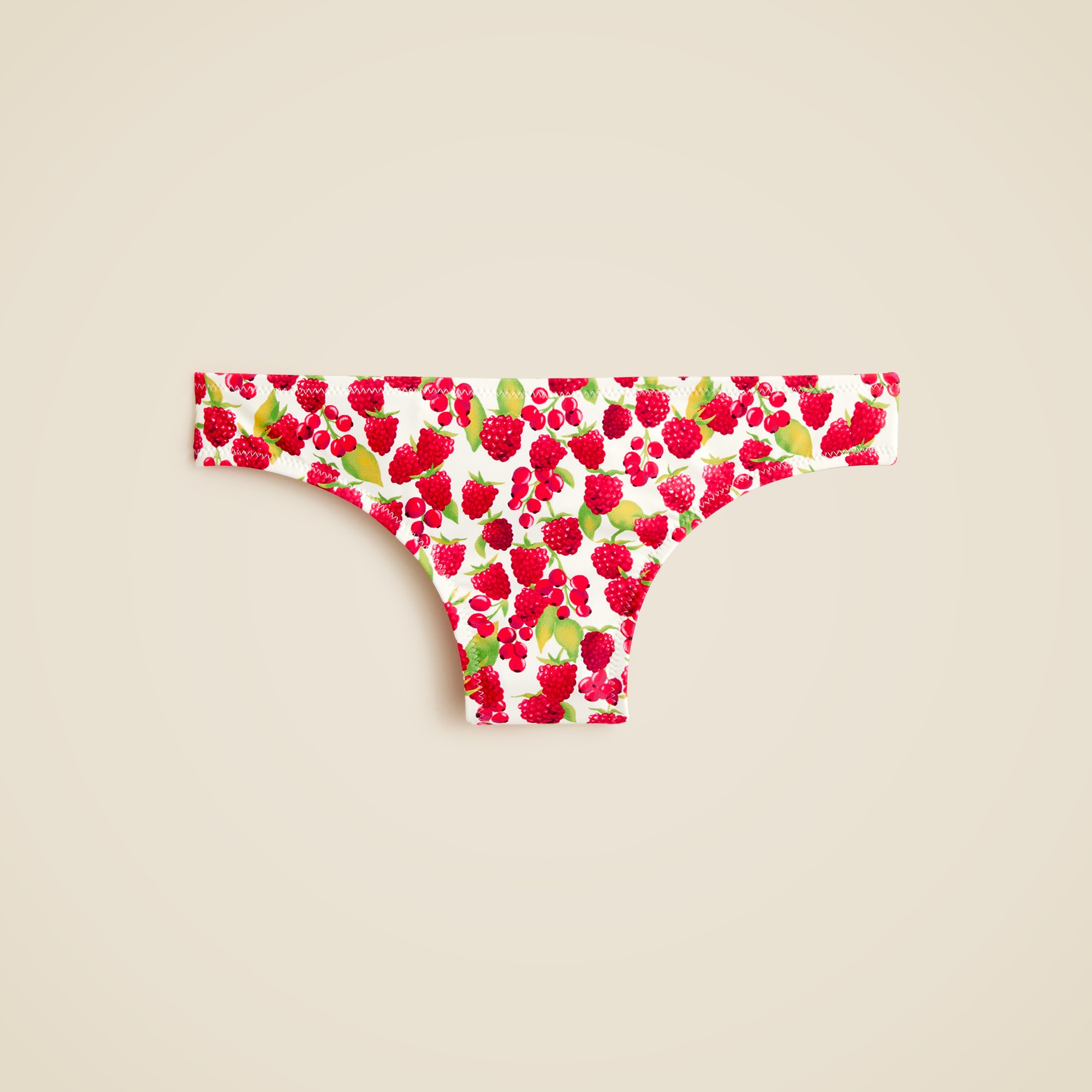 Ronnie bikini bottom in raspberry print