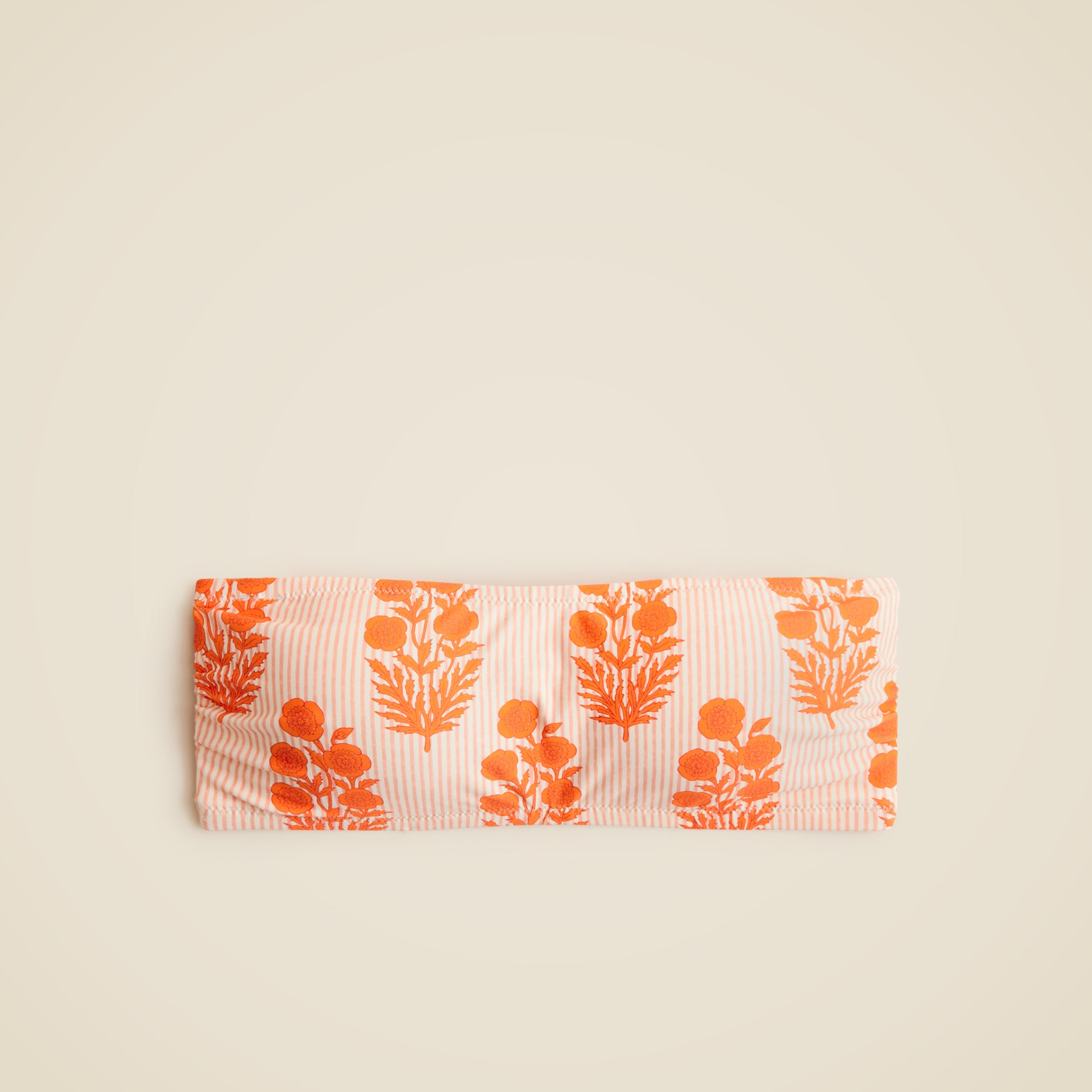 SZ Blockprints™ X J.Crew bandeau bikini top