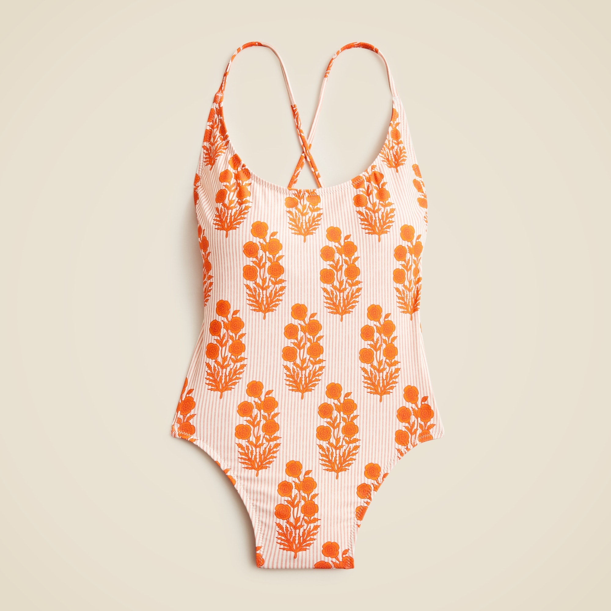  SZ Blockprints&trade; X J.Crew scoopneck one-piece