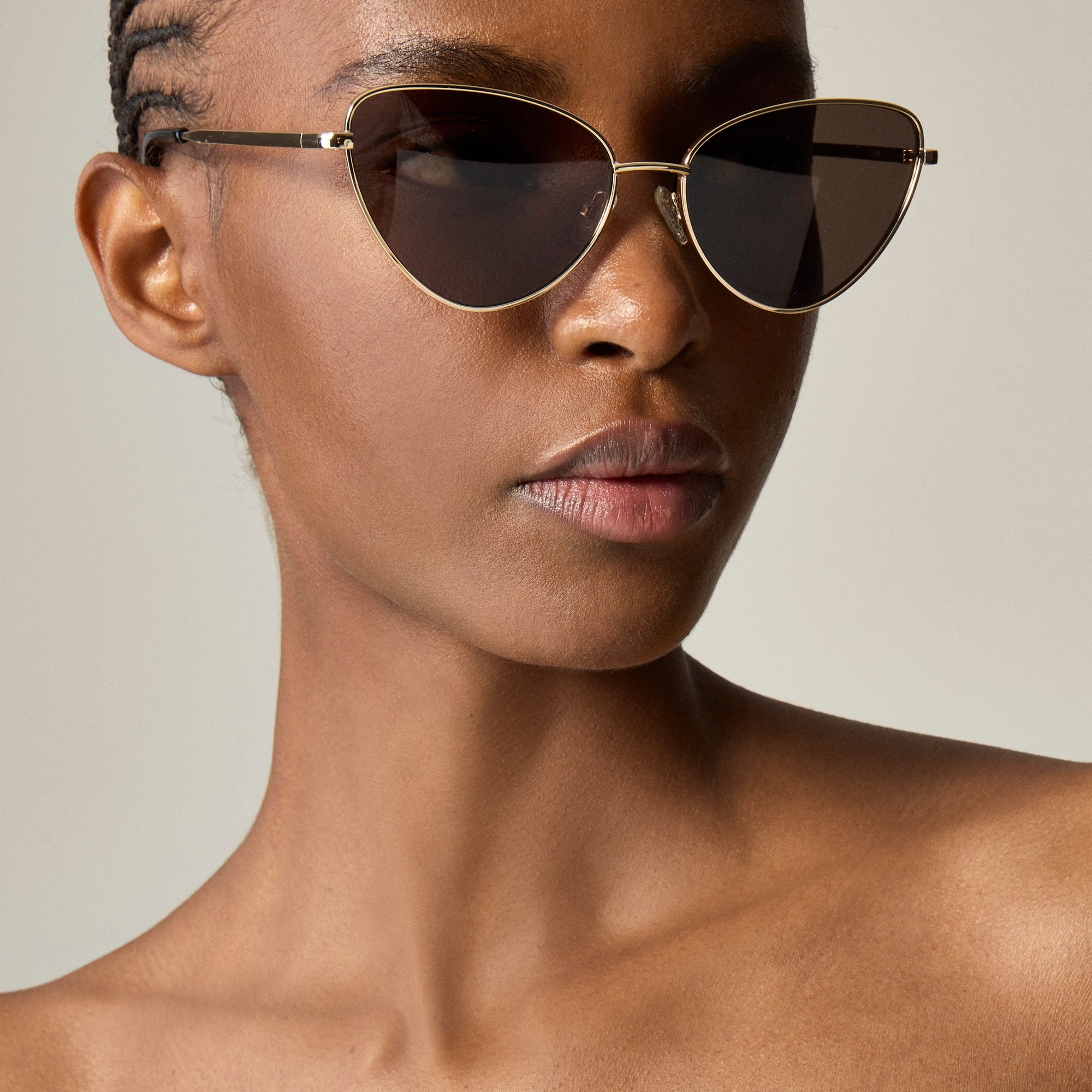 womens Bungalow wire-frame sunglasses