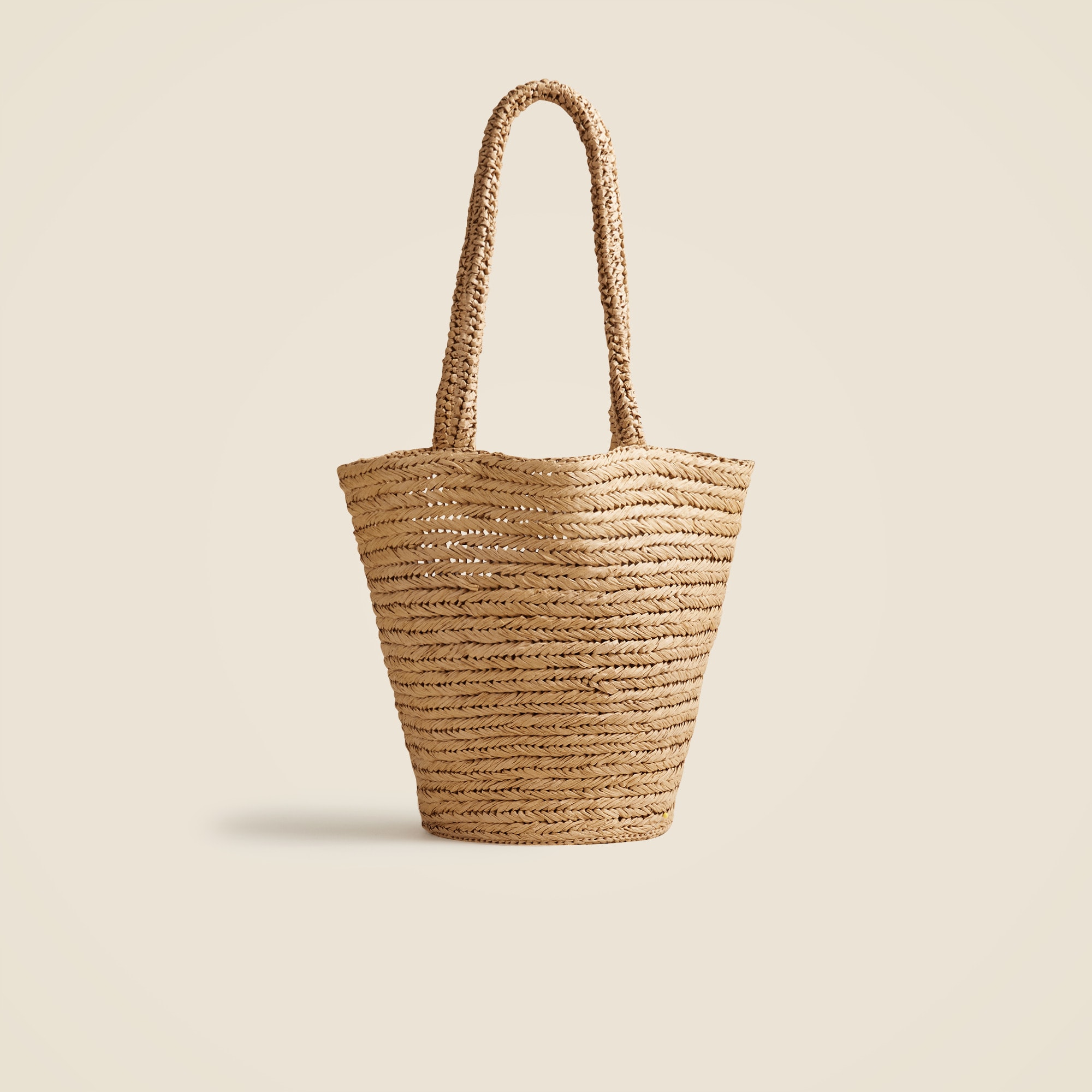Malta handwoven straw tote