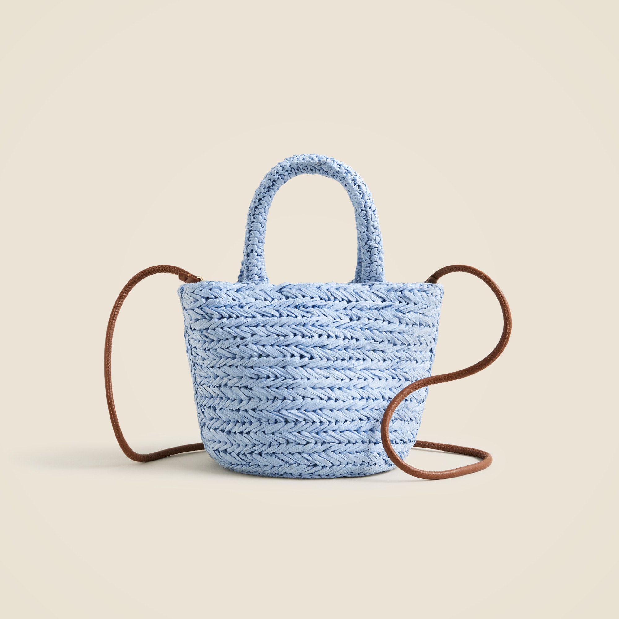 womens Small Malta handwoven straw bag