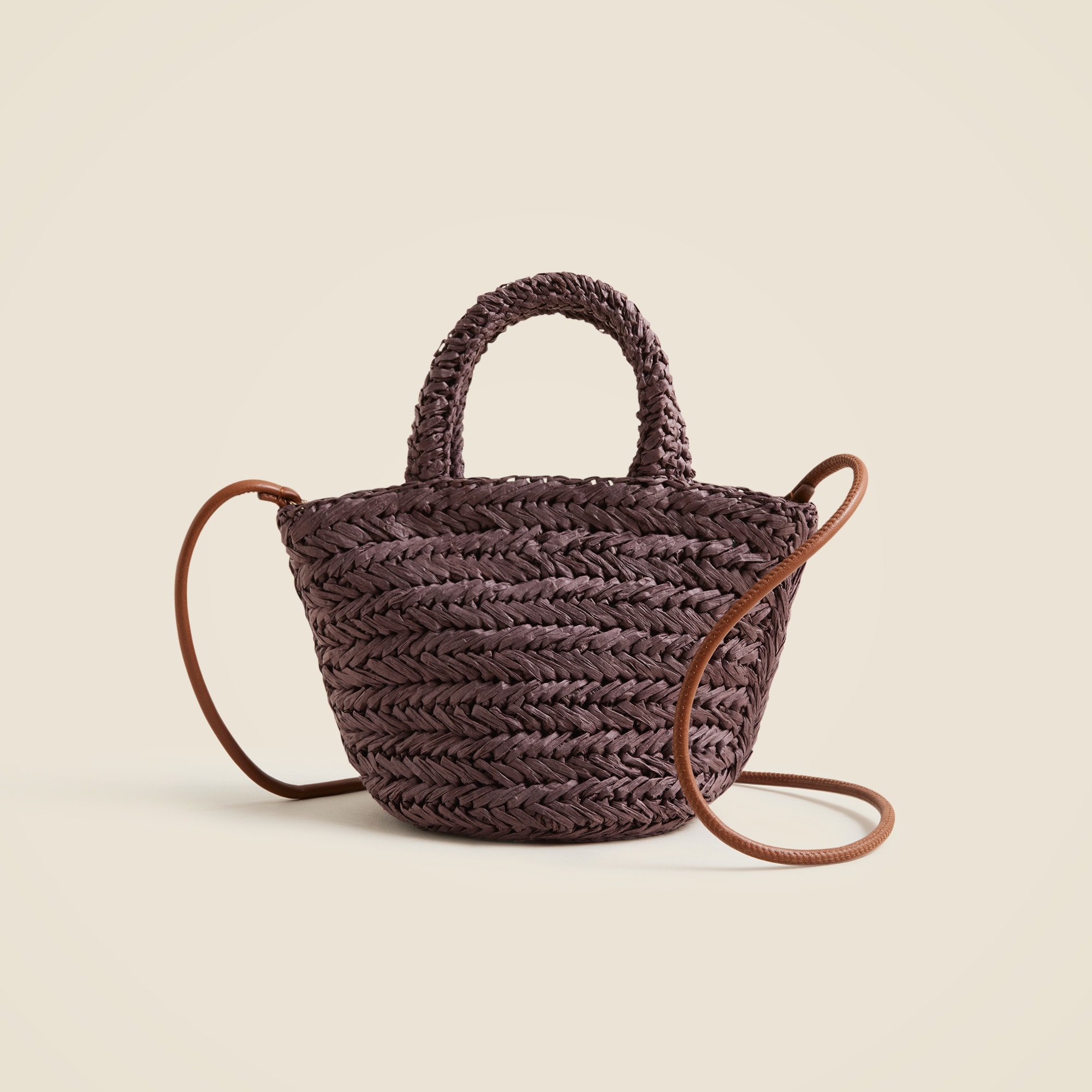 womens Small Malta handwoven straw bag