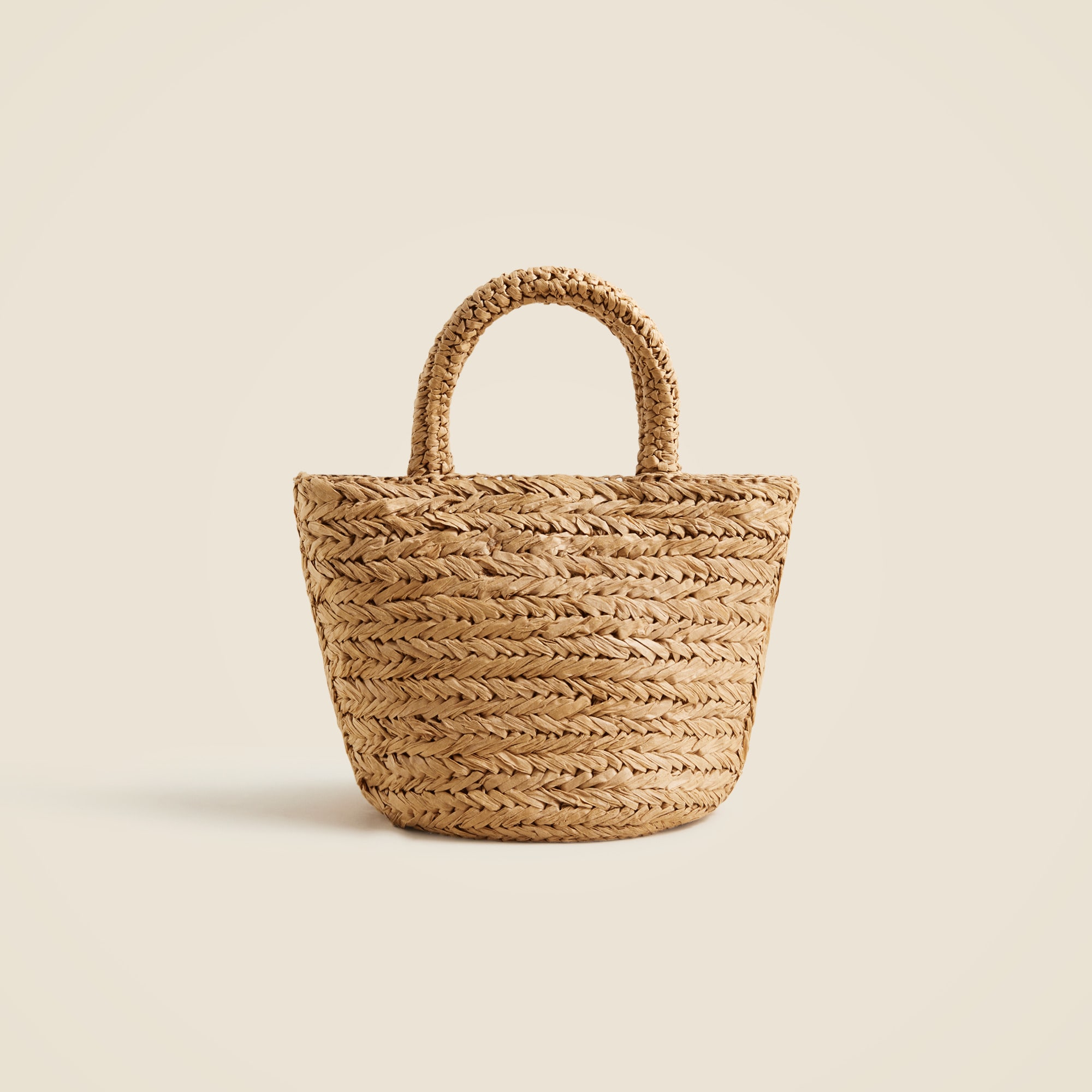 womens Small Malta handwoven straw bag