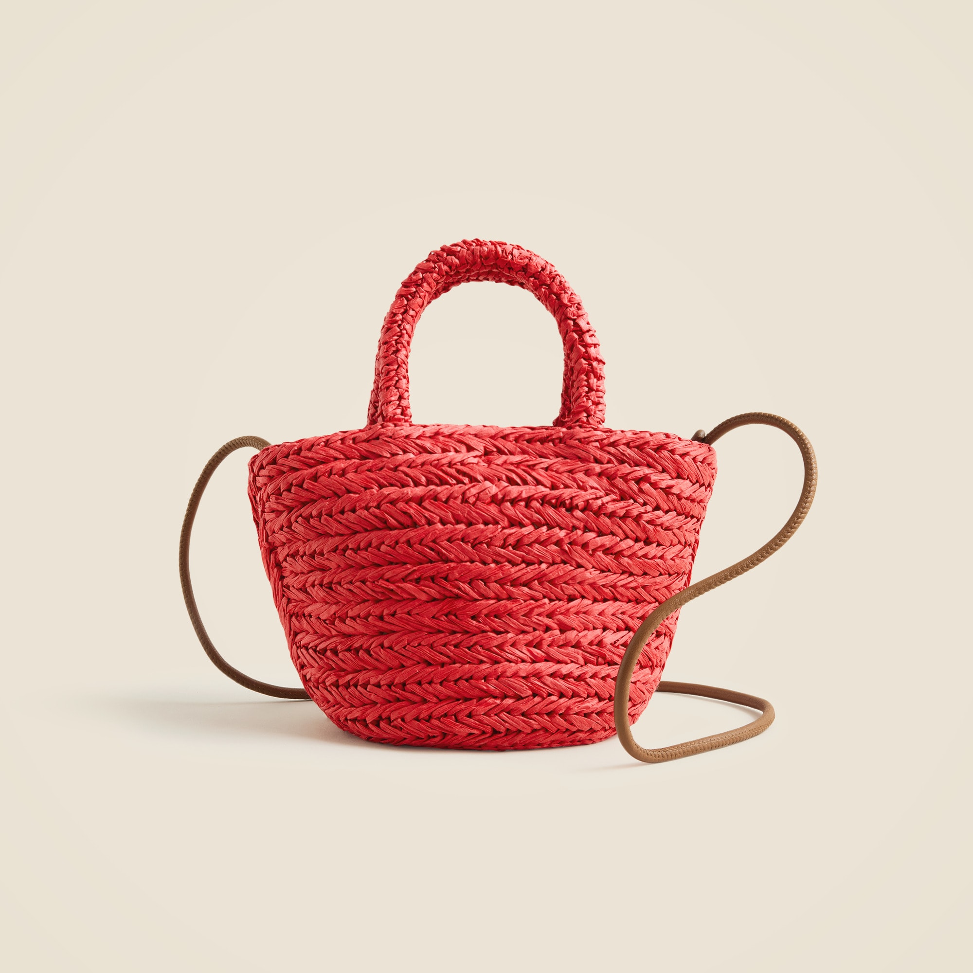womens Small Malta handwoven straw bag