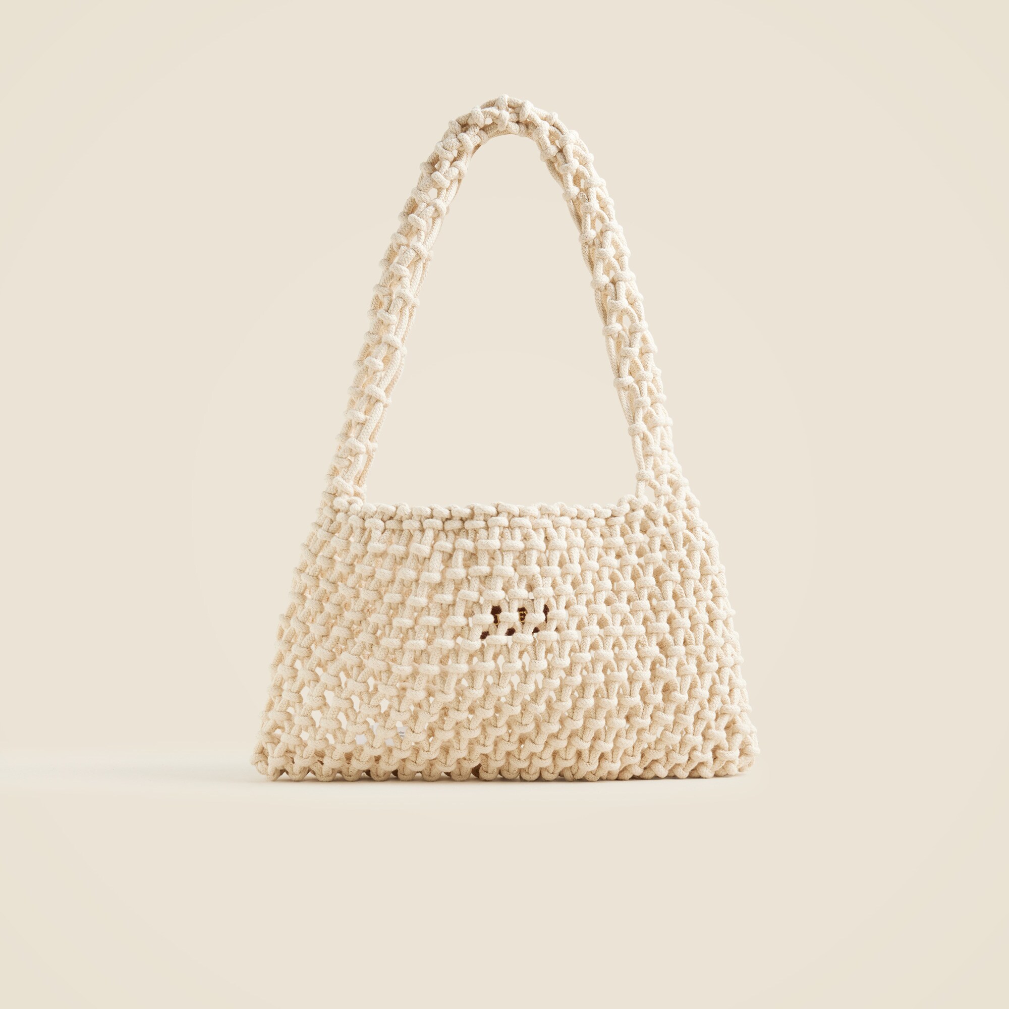 Small Cadiz handknotted shoulder bag