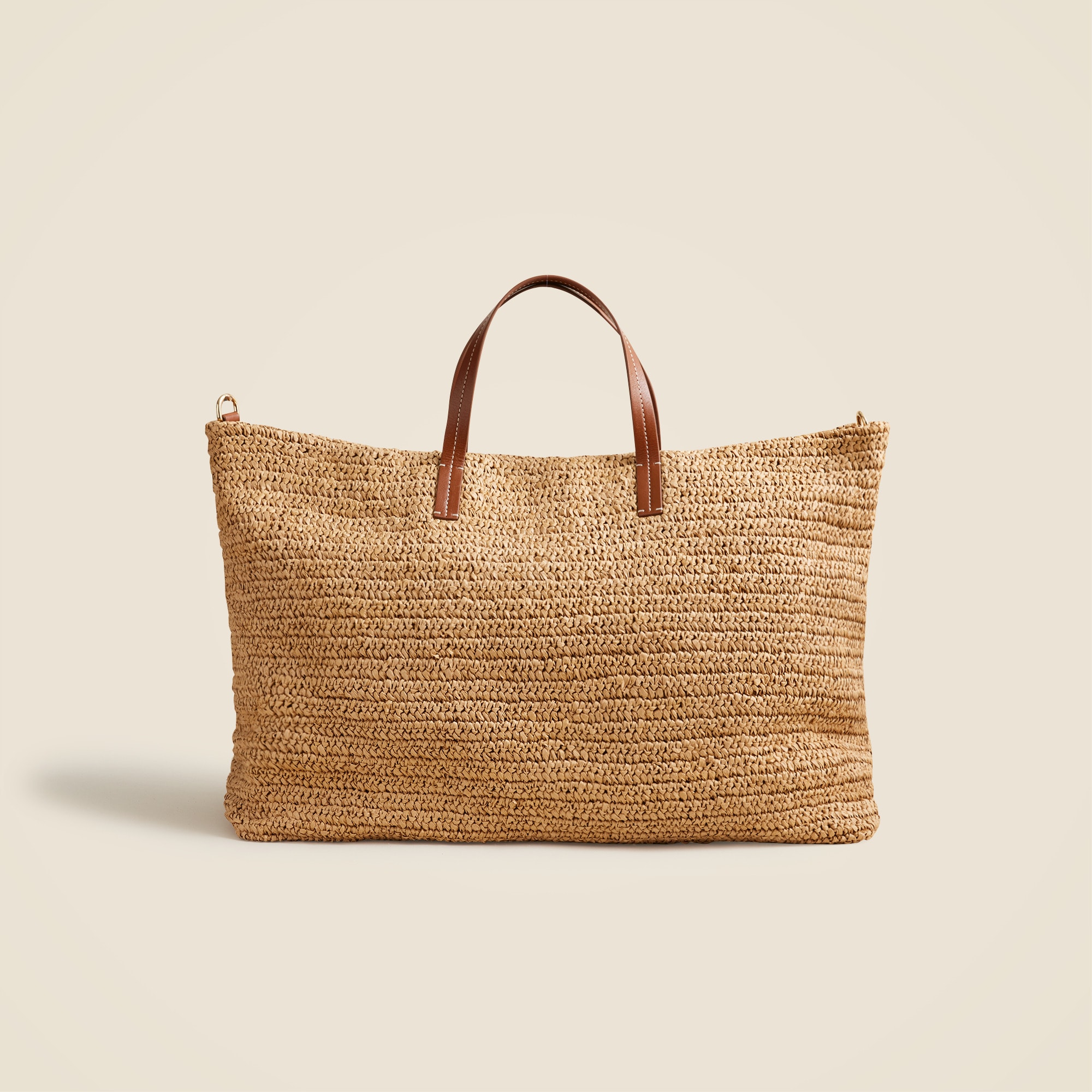 J.Crew: Metallic Leather Tote For Women