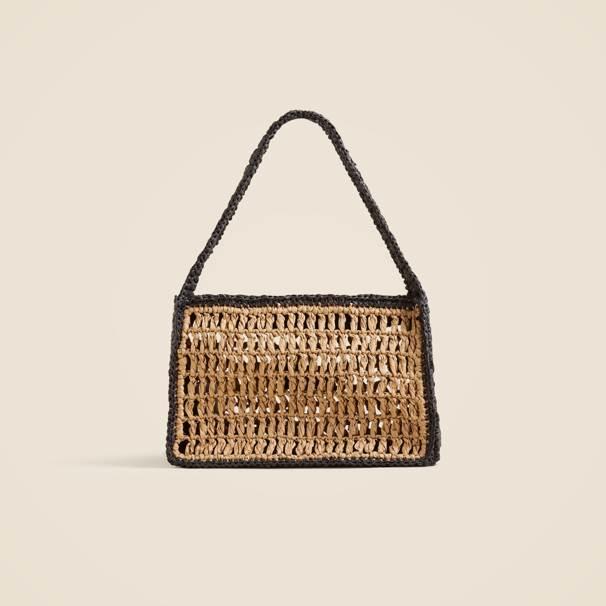 Paros open-weave bag in straw