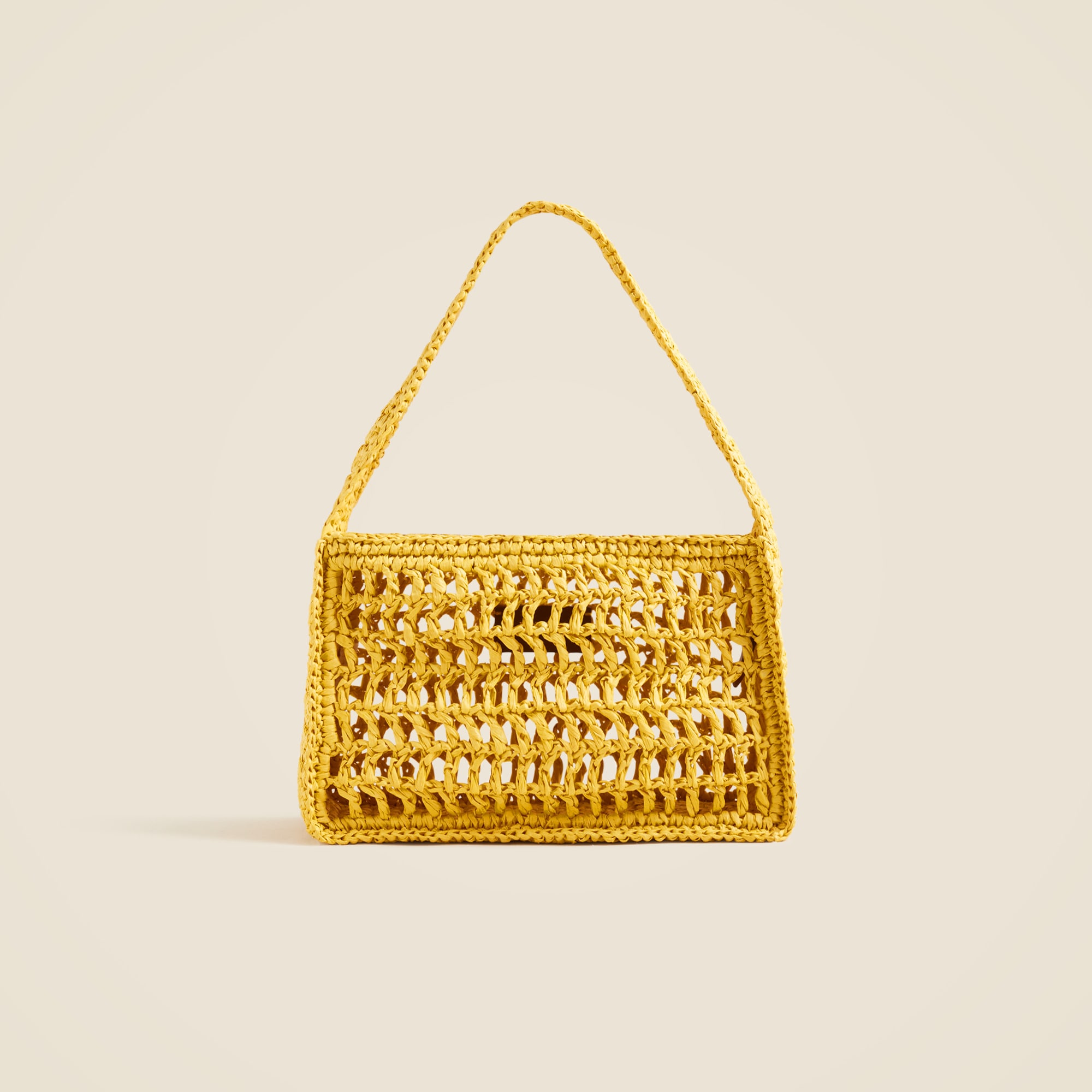 Paros open-weave bag in straw