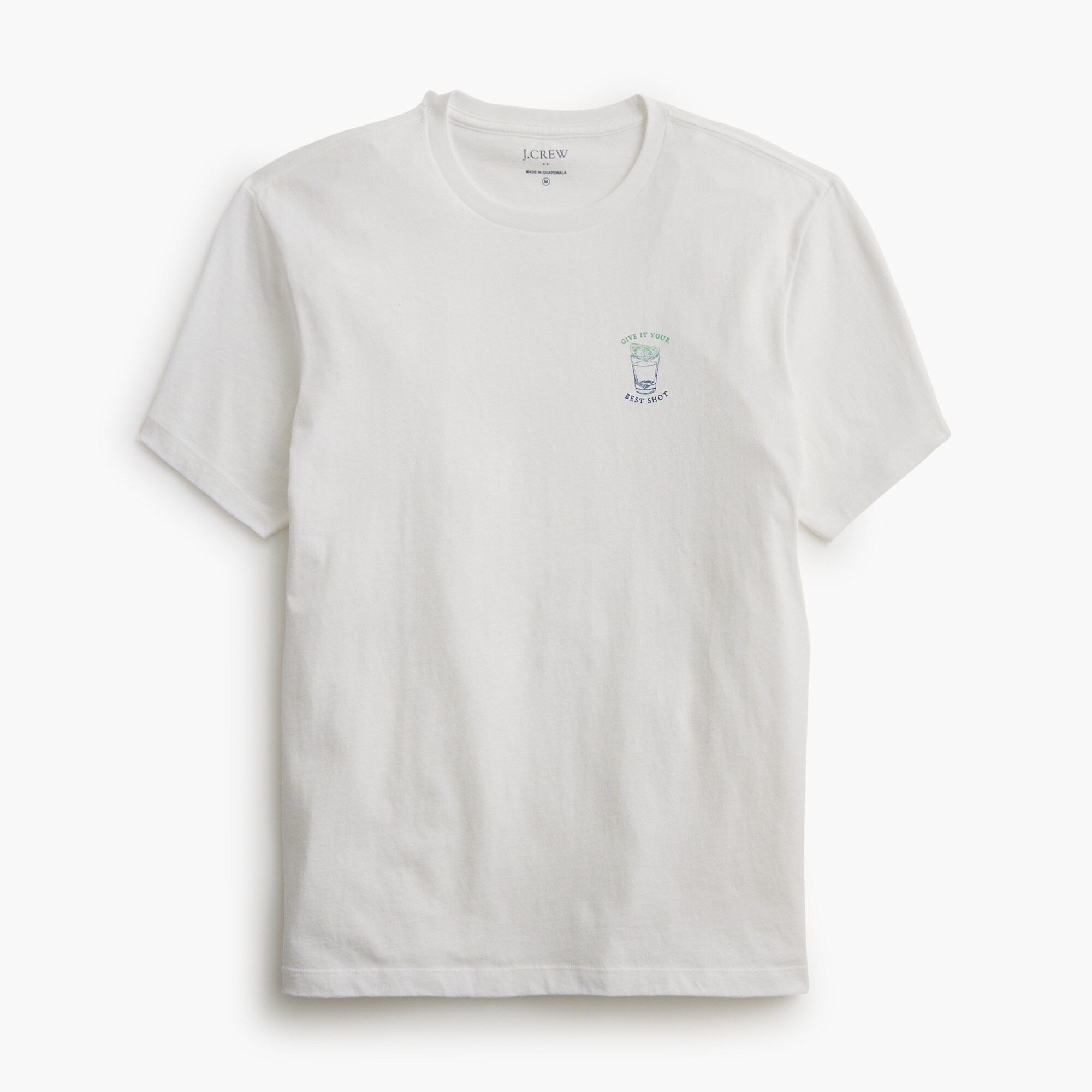 "Give it your best shot" graphic tee