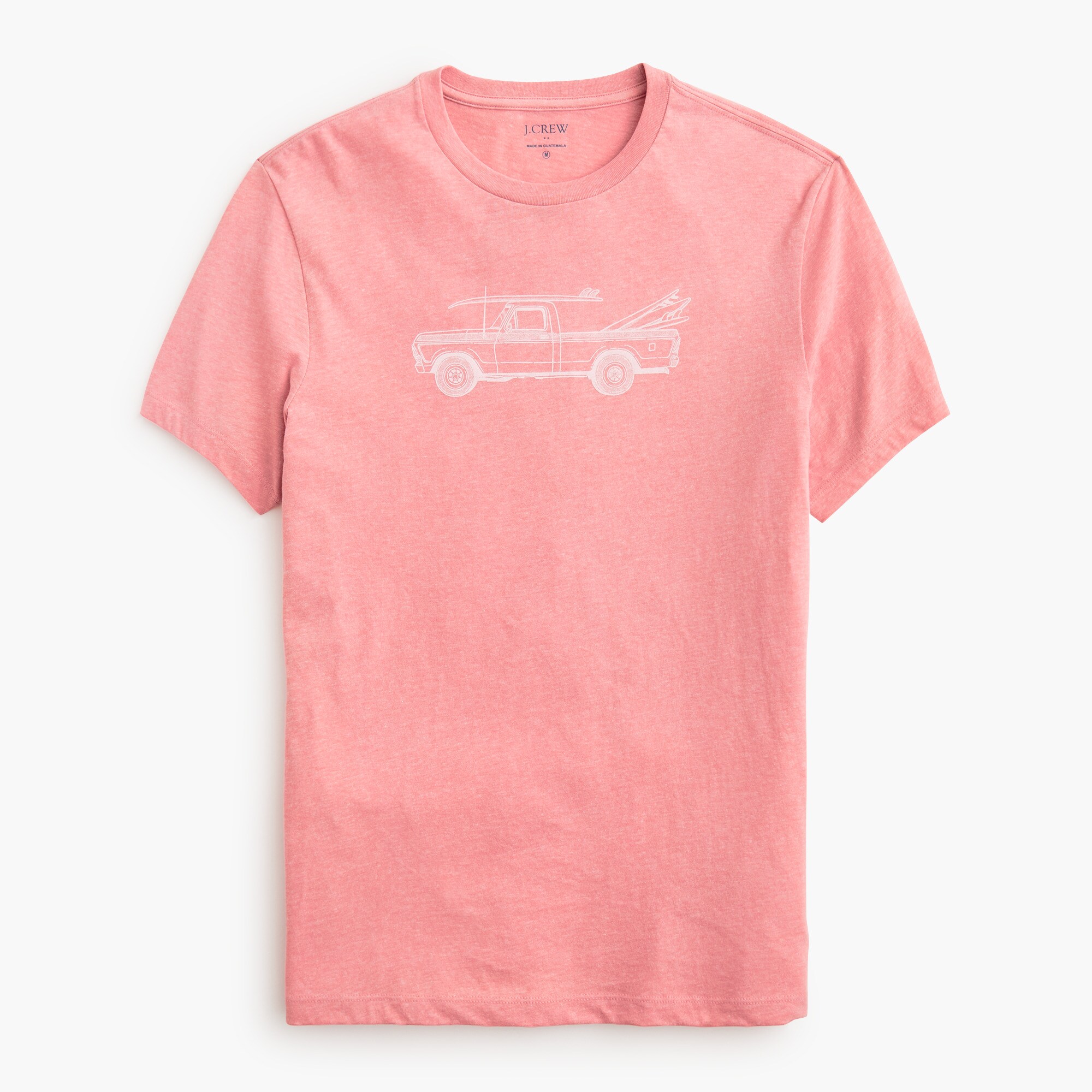 surf-ready tuck graphic tee for men