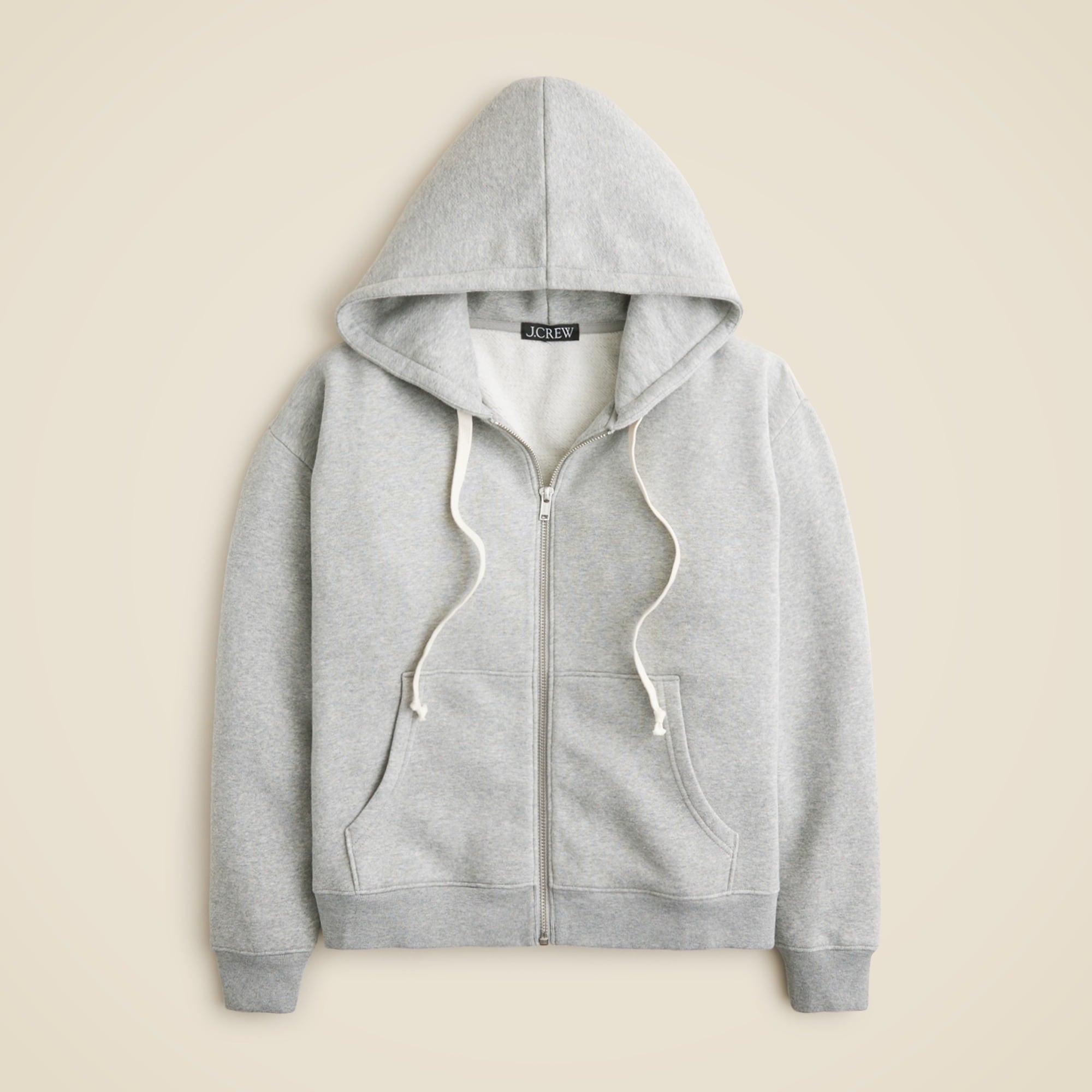 womens New heritage fleece zip-up hoodie