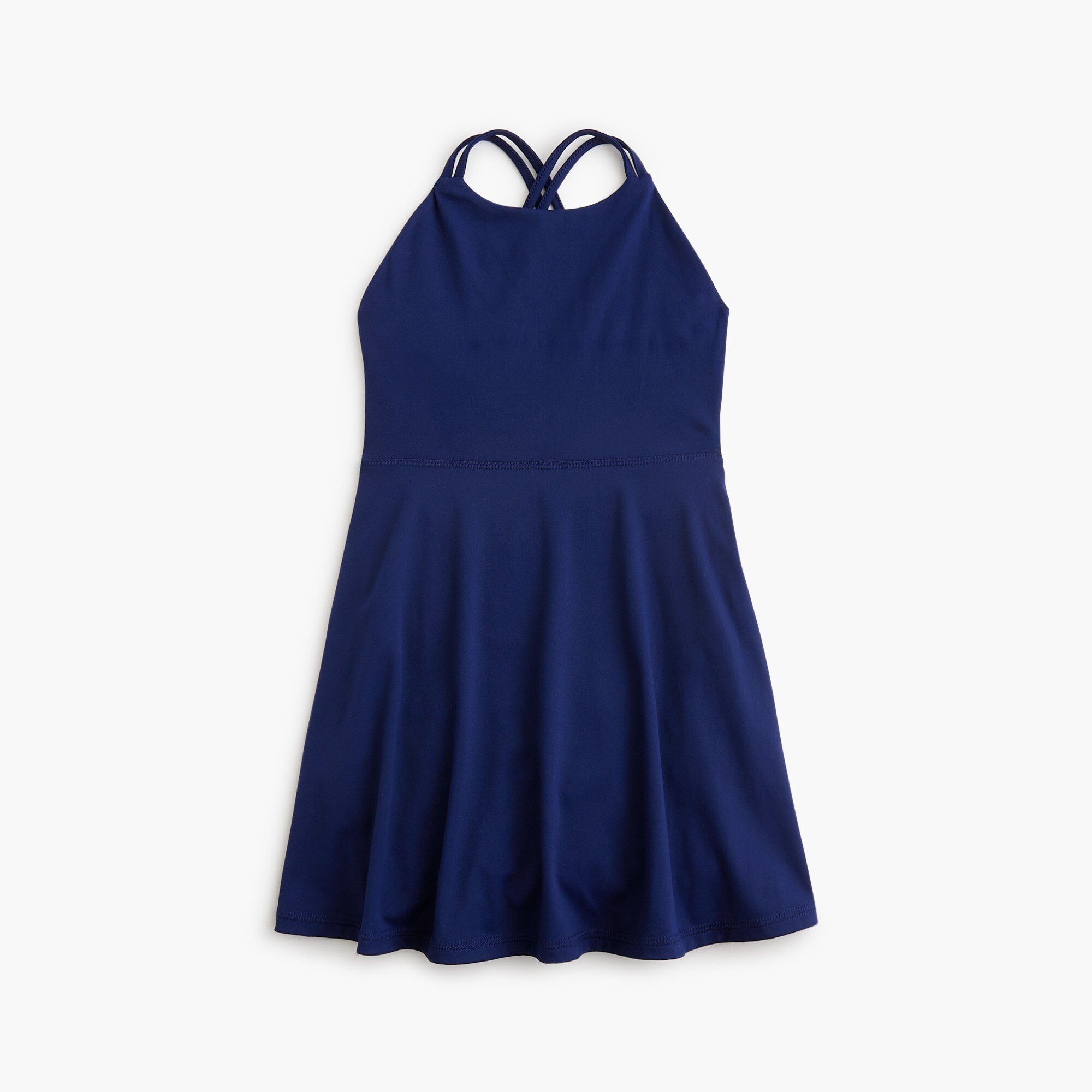 Girls' cross-back active dress