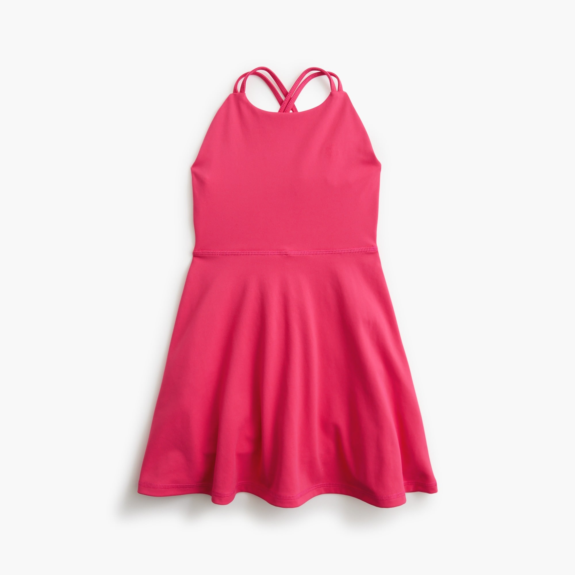  Girls' cross-back active dress