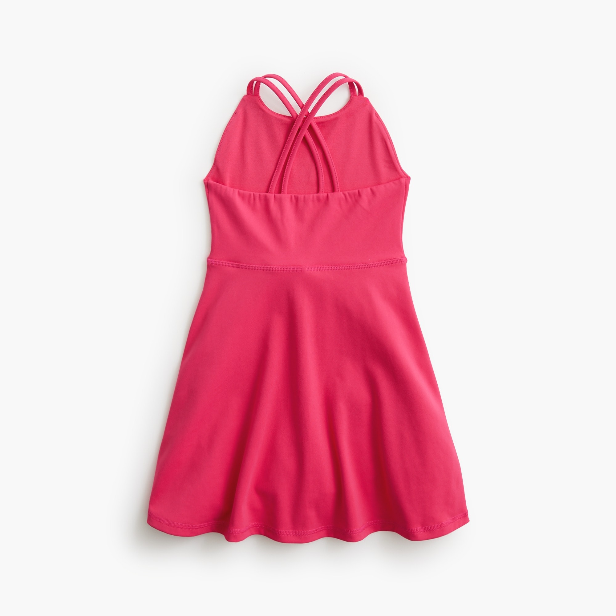 Girls' cross-back active dress