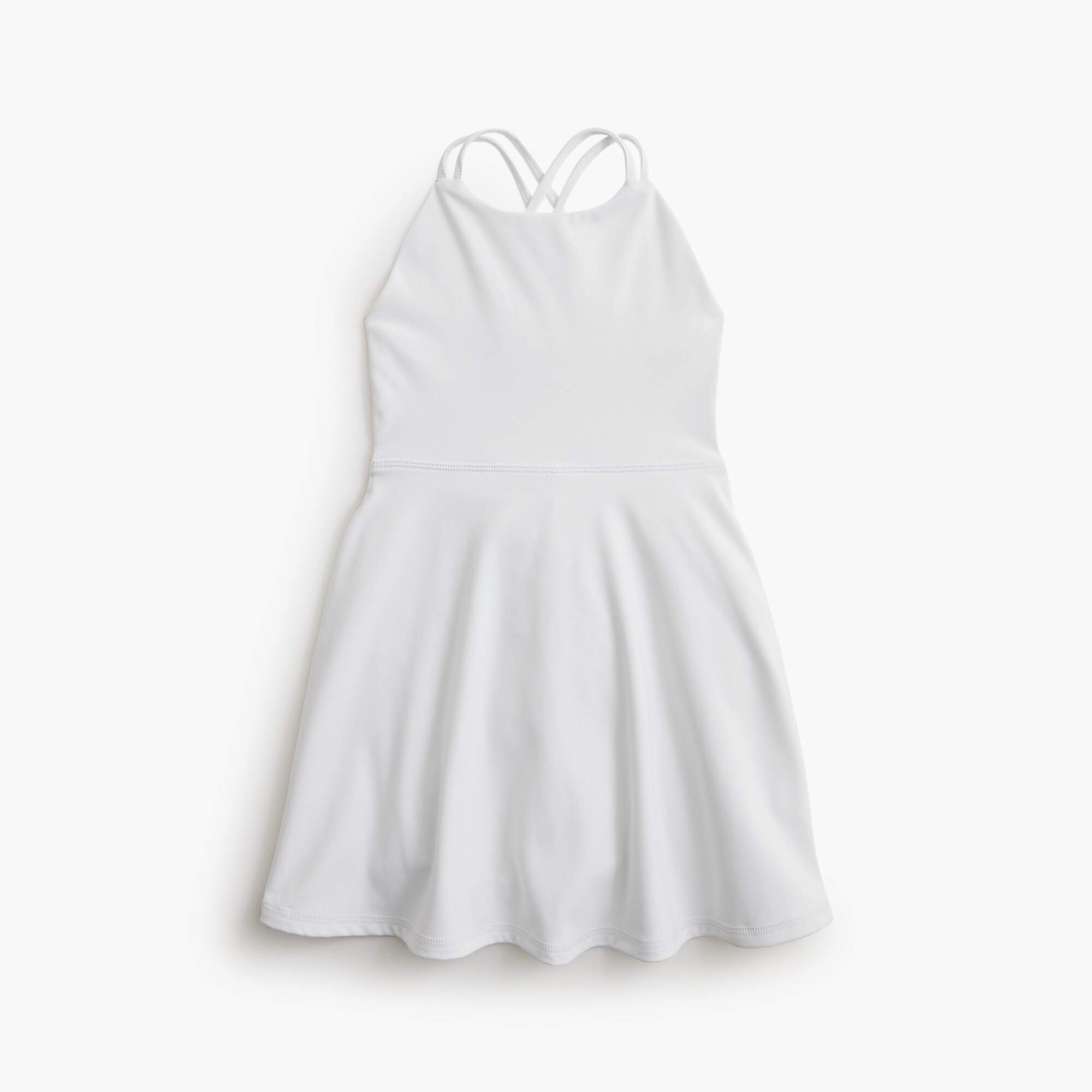 Girls' cross-back active dress