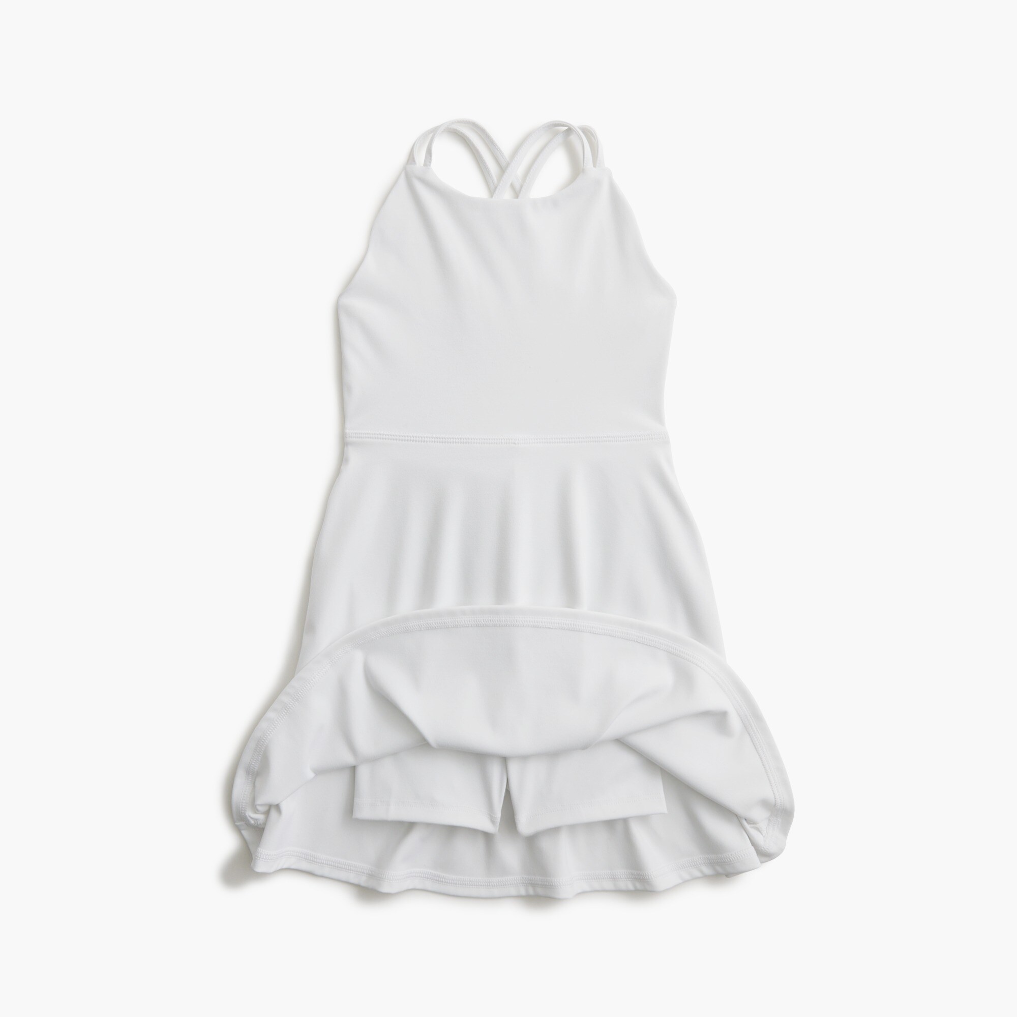 Girls' cross-back active dress