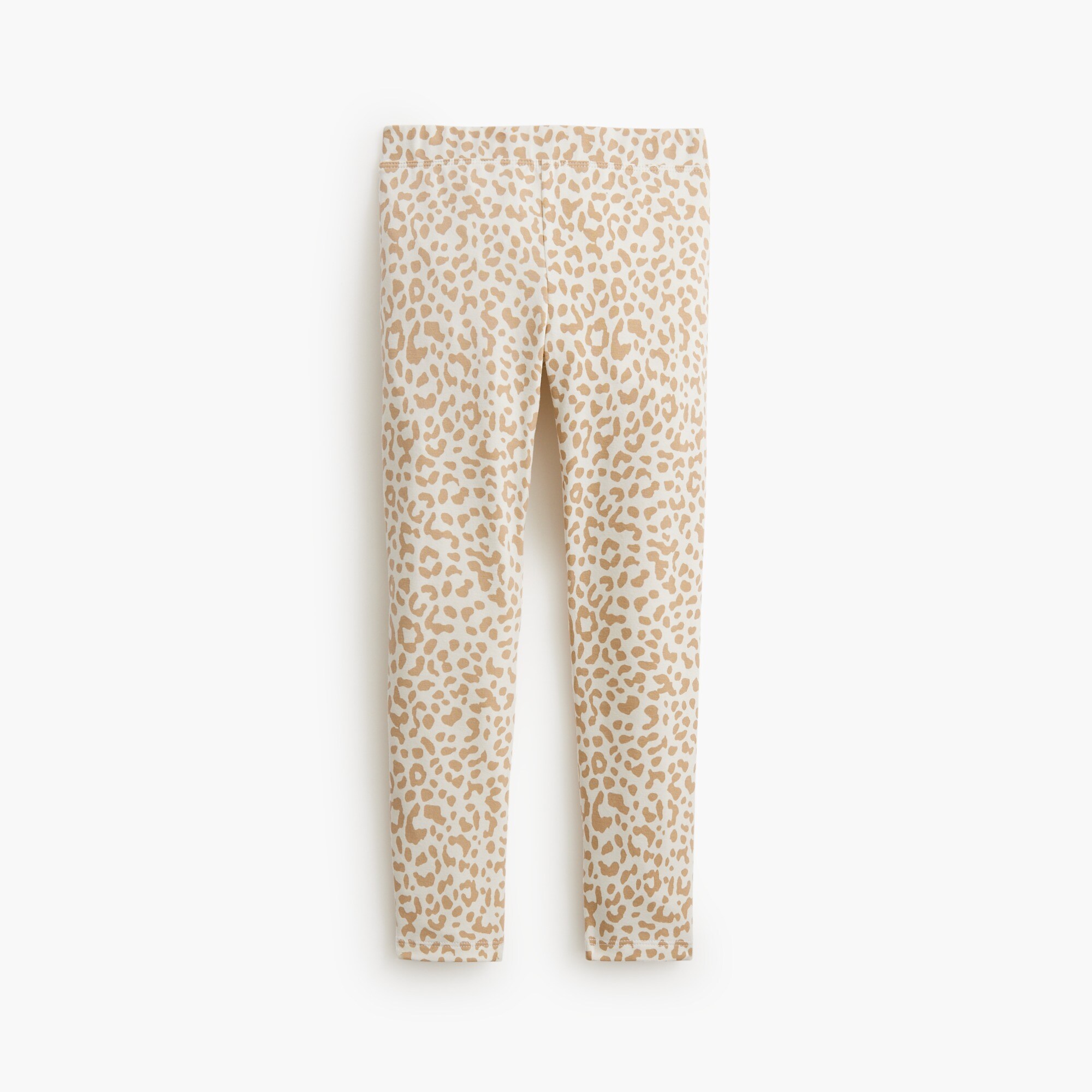 Girls' leopard leggings