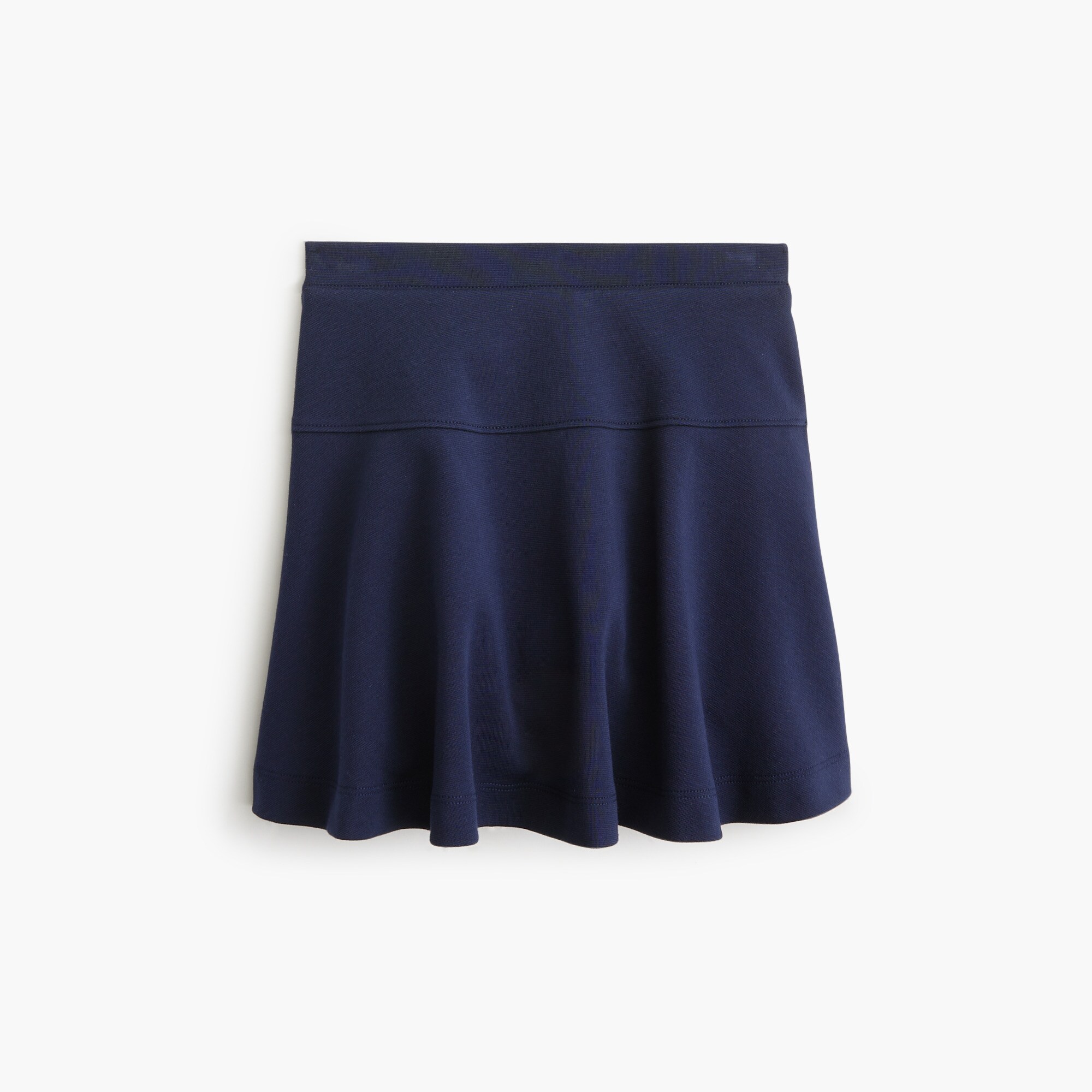girls' ponte uniform skort for girls