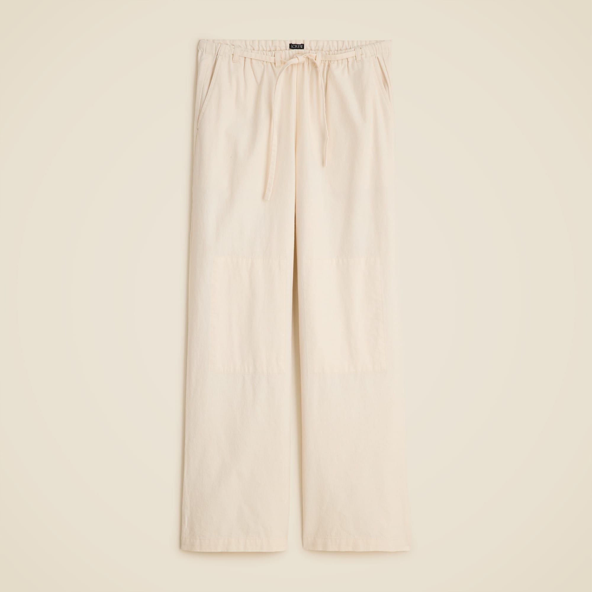 Relaxed utility pant in cotton blend