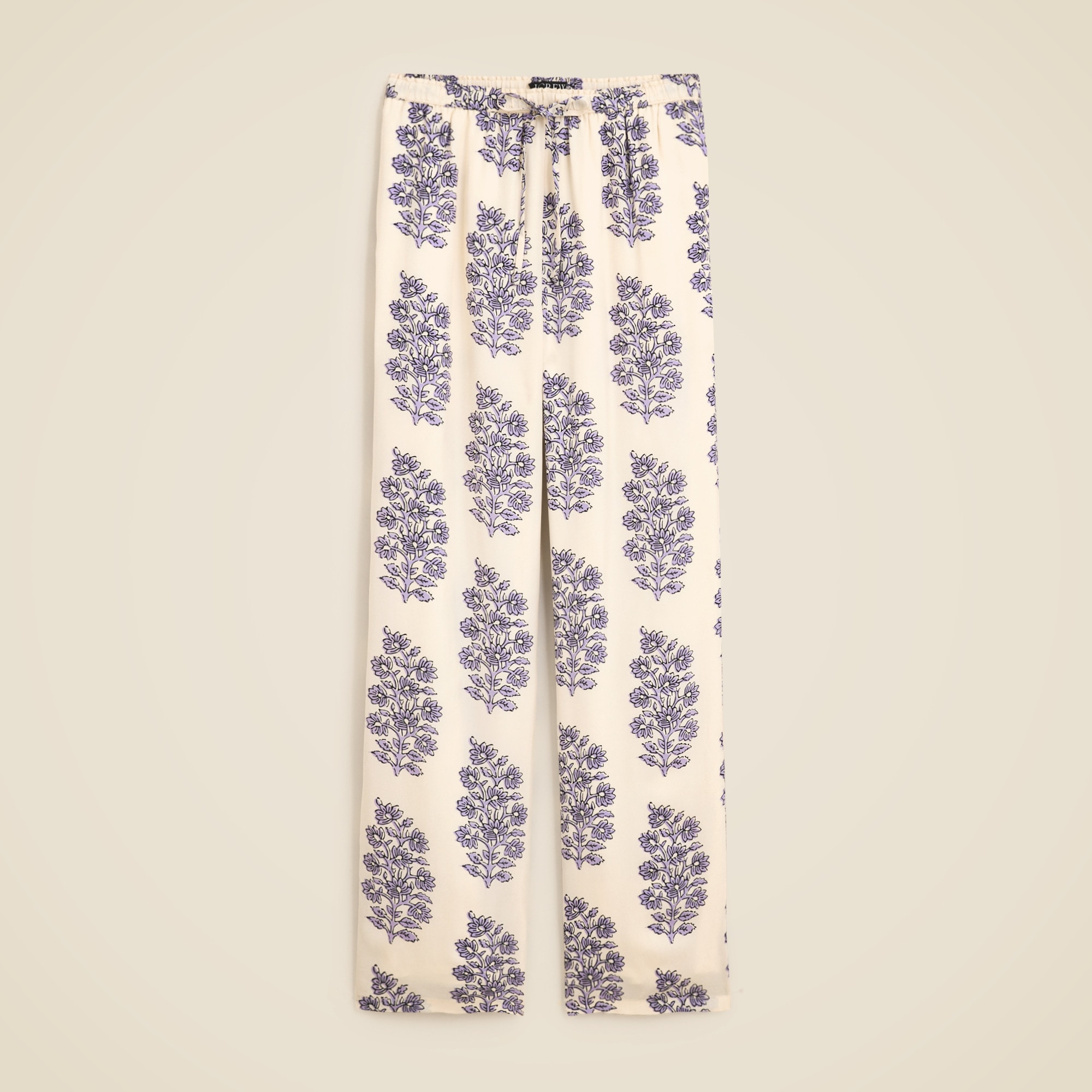 Petite new Soleil pant in blooming lilac block print