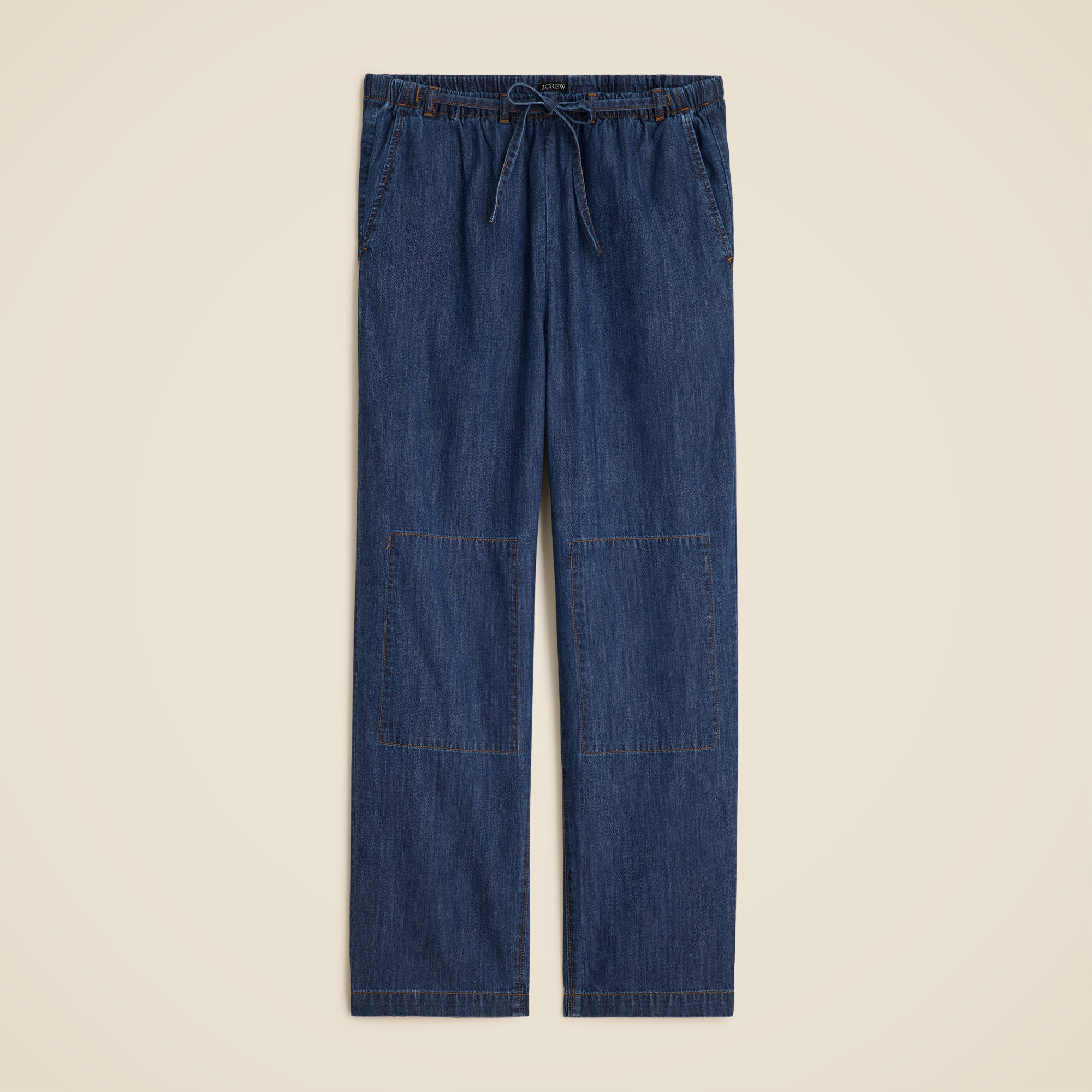 womens Relaxed utility pant in chambray