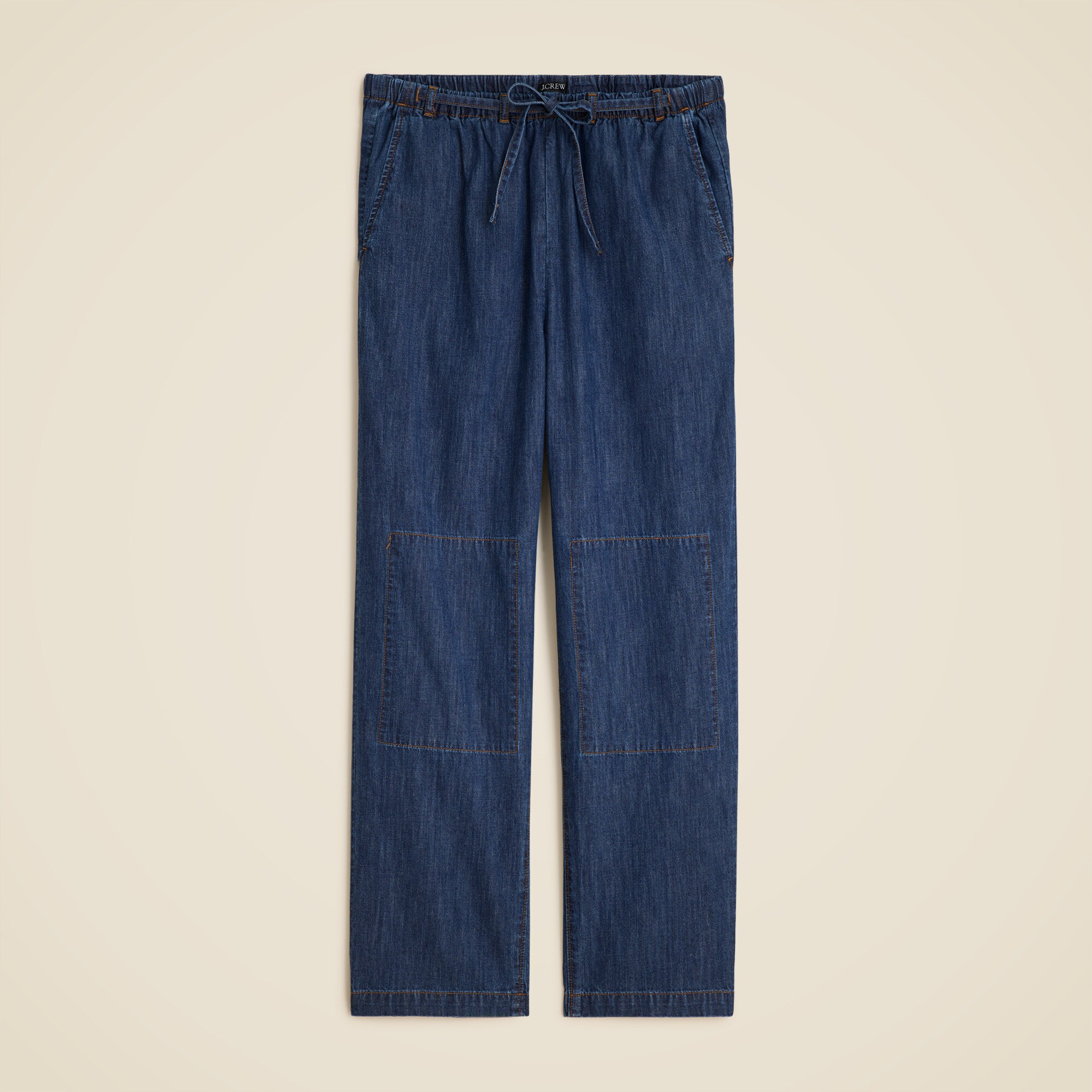  Relaxed utility pant in chambray