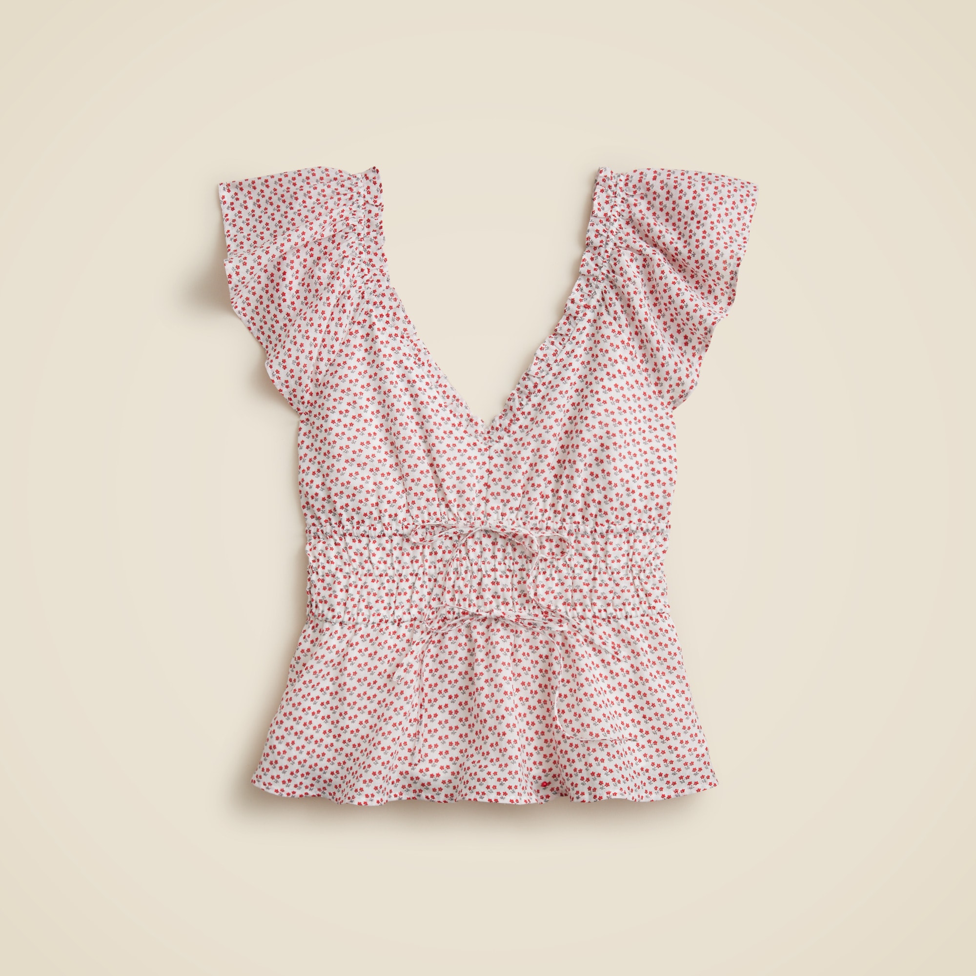 womens Palermo top in ramie