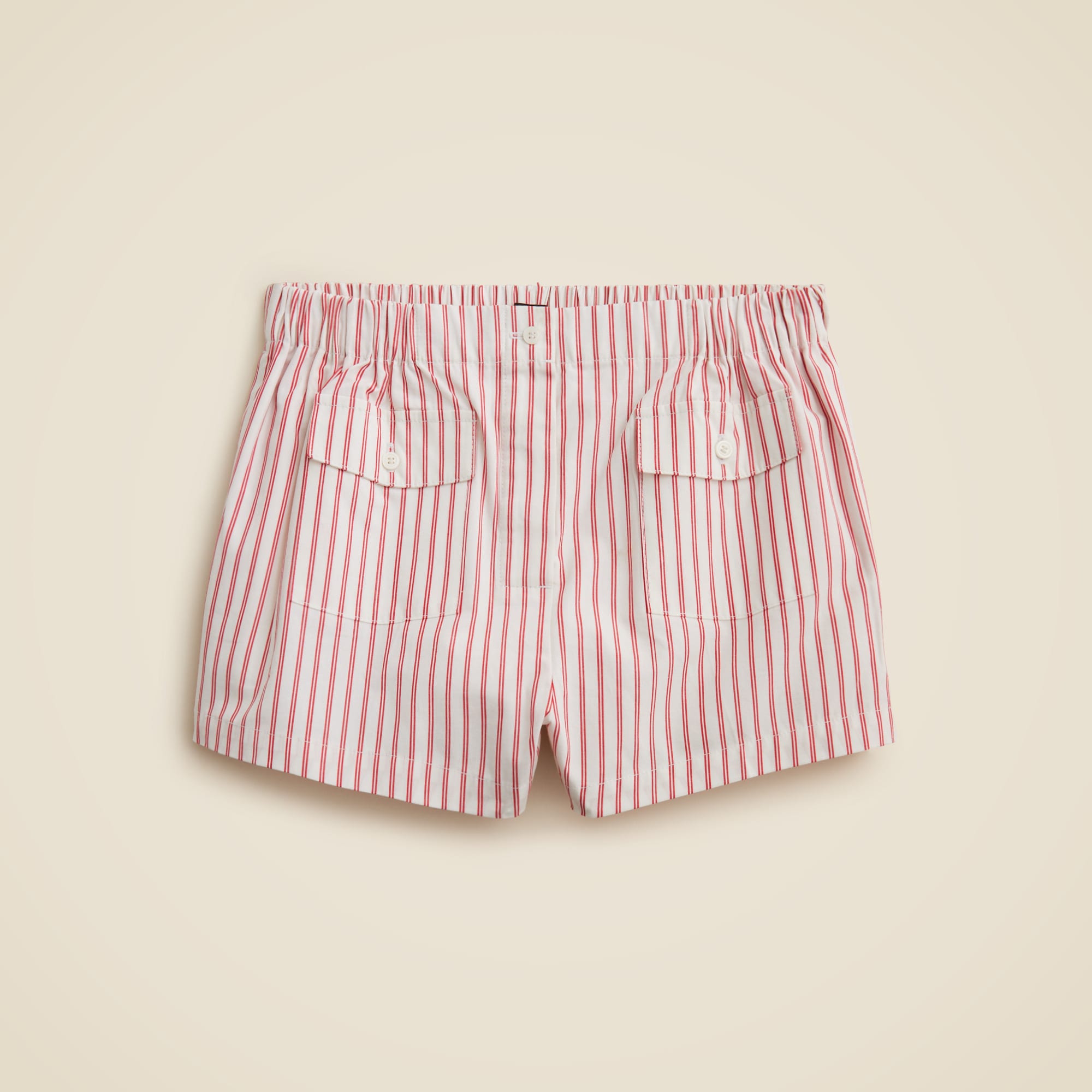 womens Mini boxer short in oxford stripe