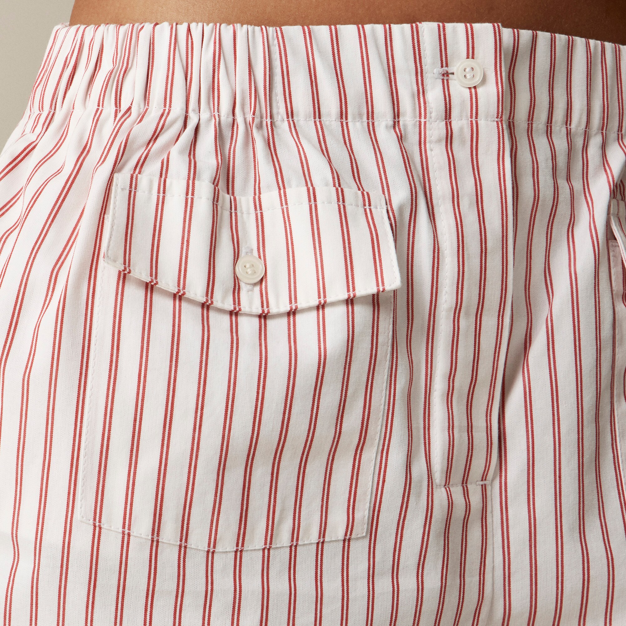 Mini boxer short in oxford stripe