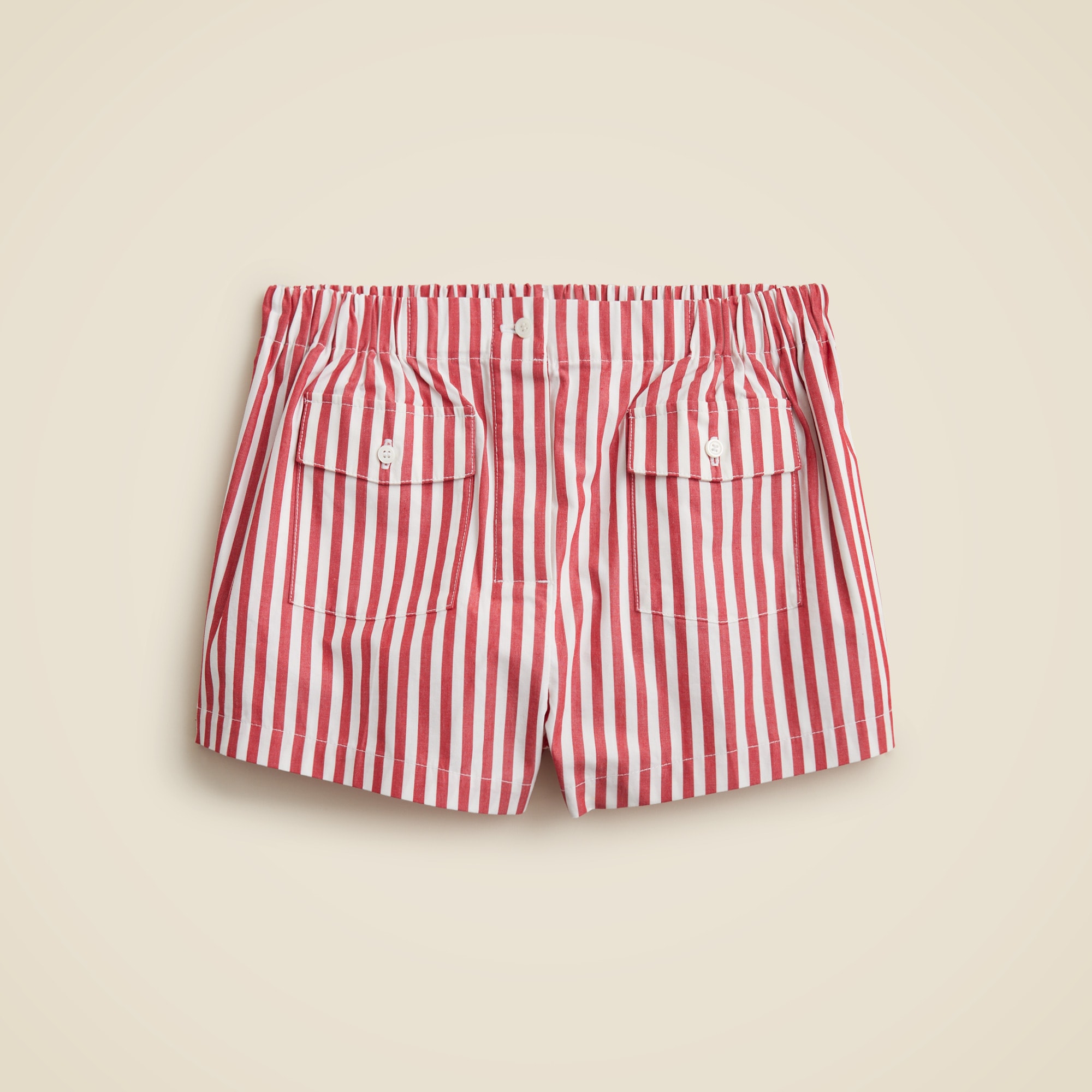 womens Mini boxer short in oxford stripe