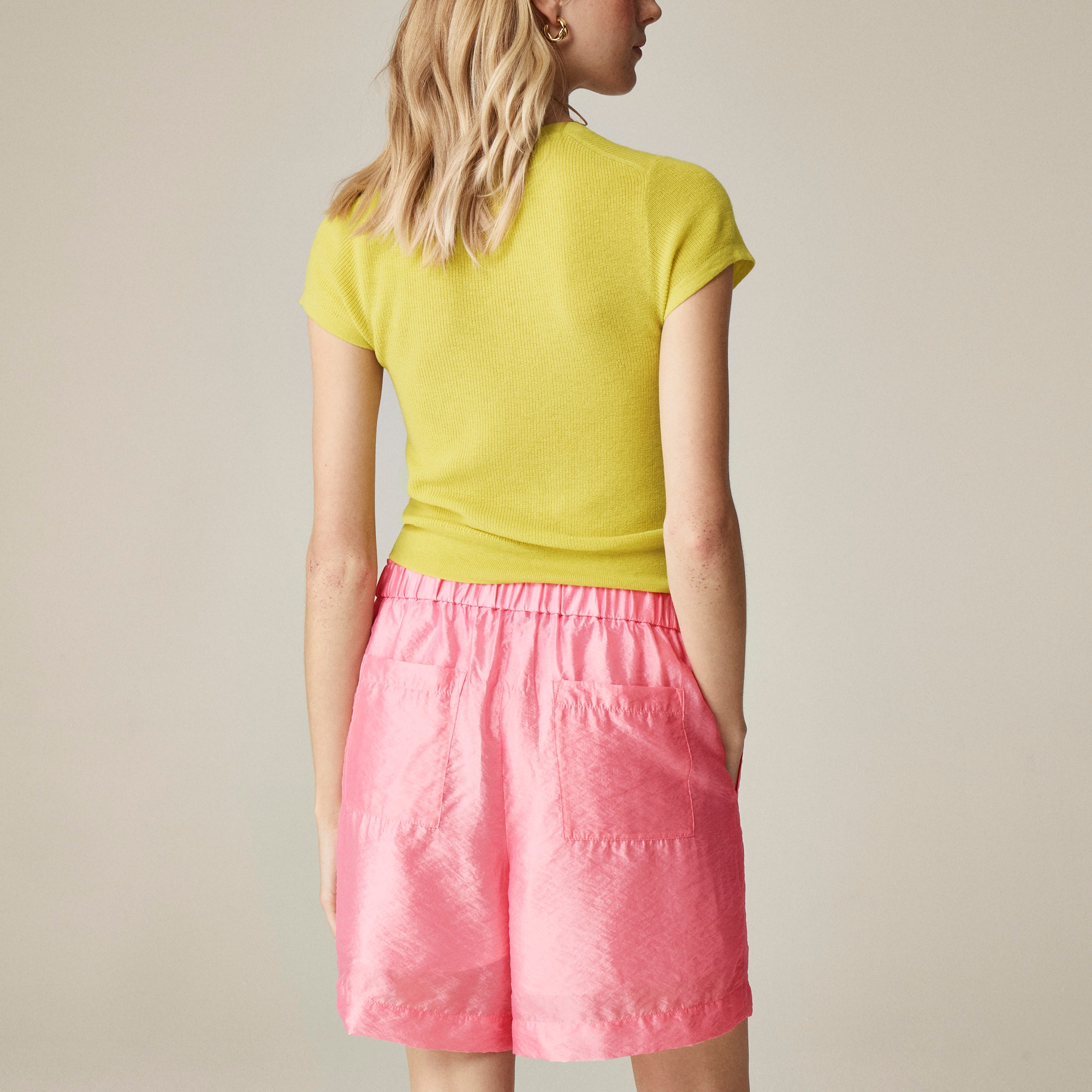 Summerweight nylon short with removable lining - image 5