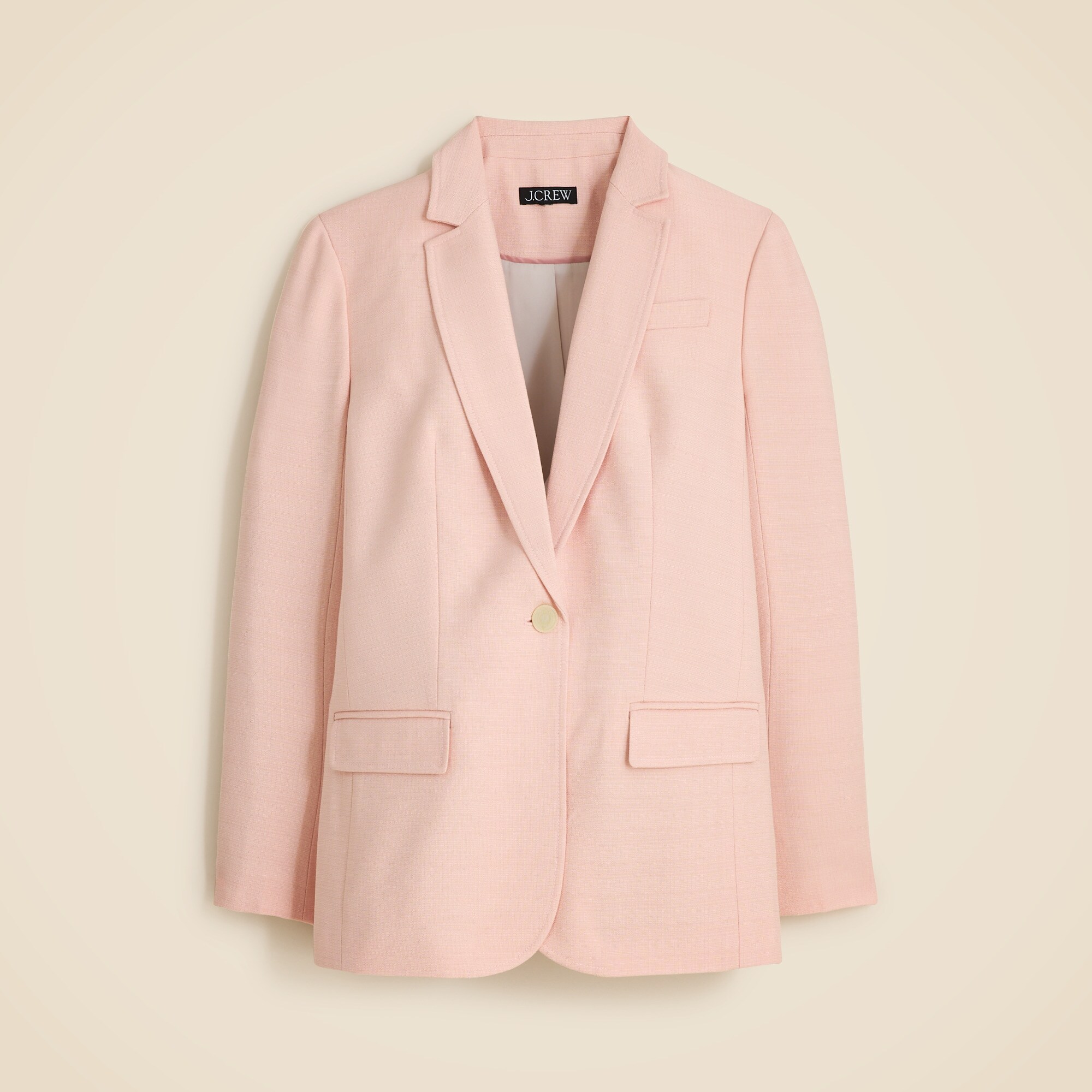 Arden blazer in luster canvas