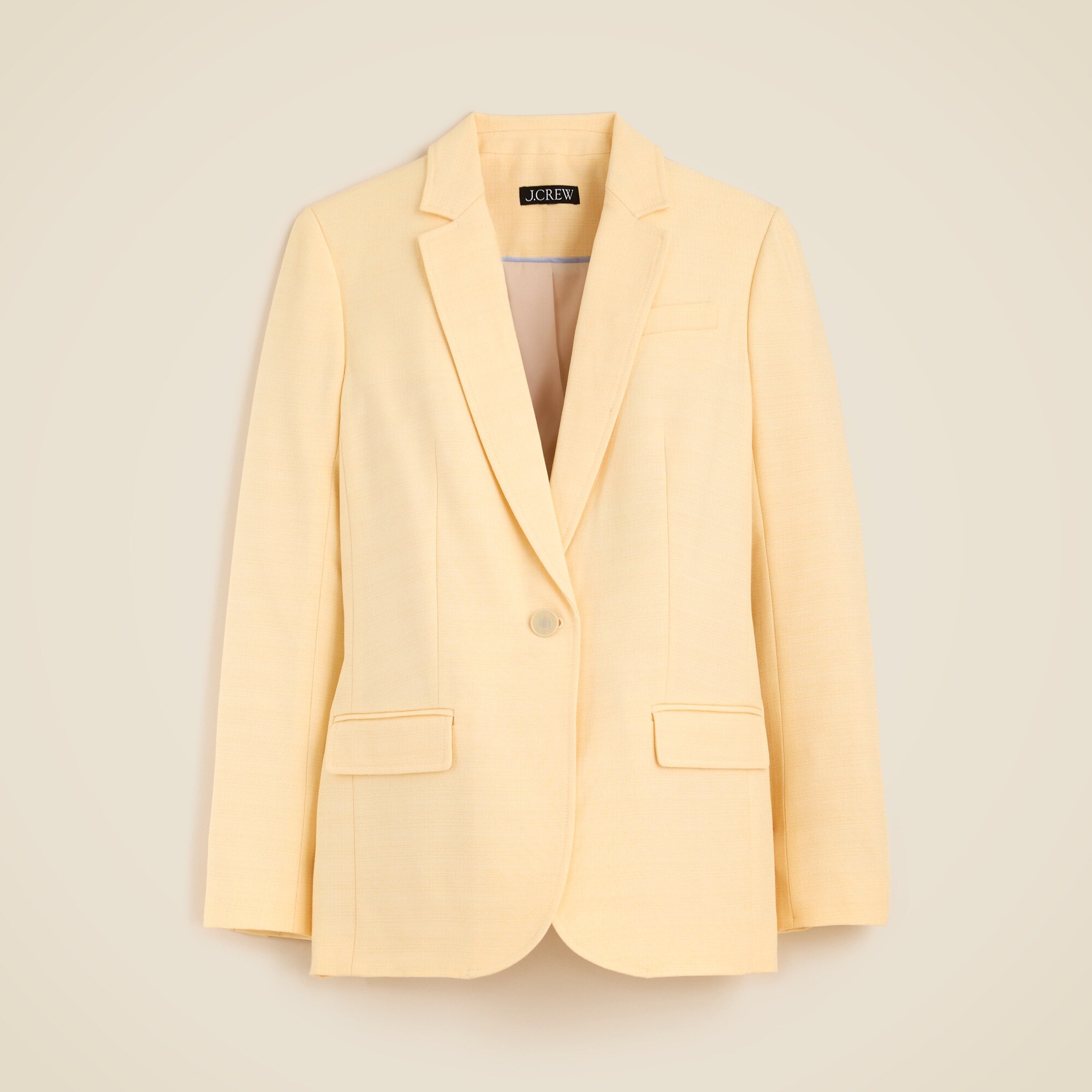 Arden blazer in luster canvas