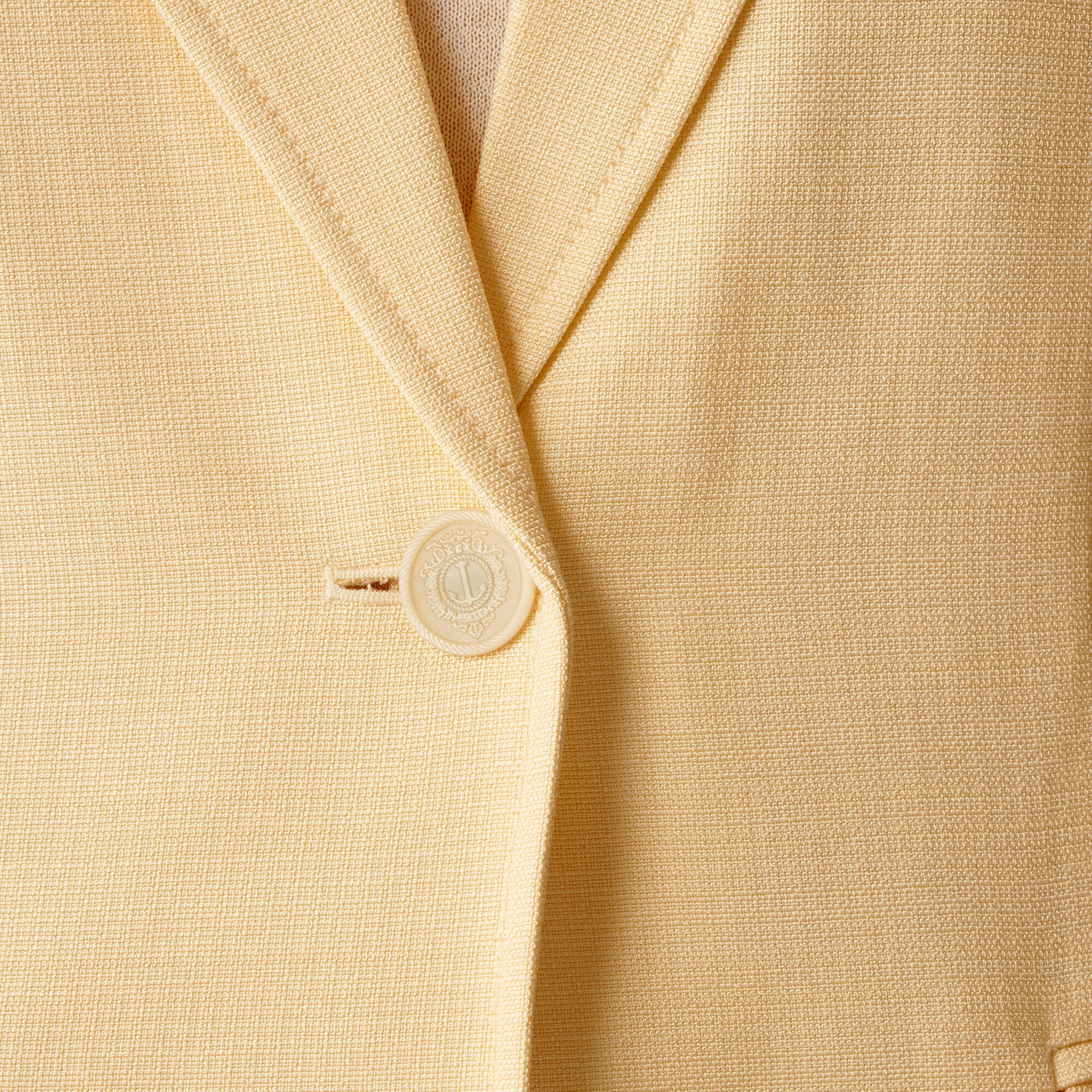 Arden blazer in luster canvas