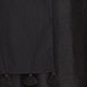 Cotton sarong with tassels BLACK