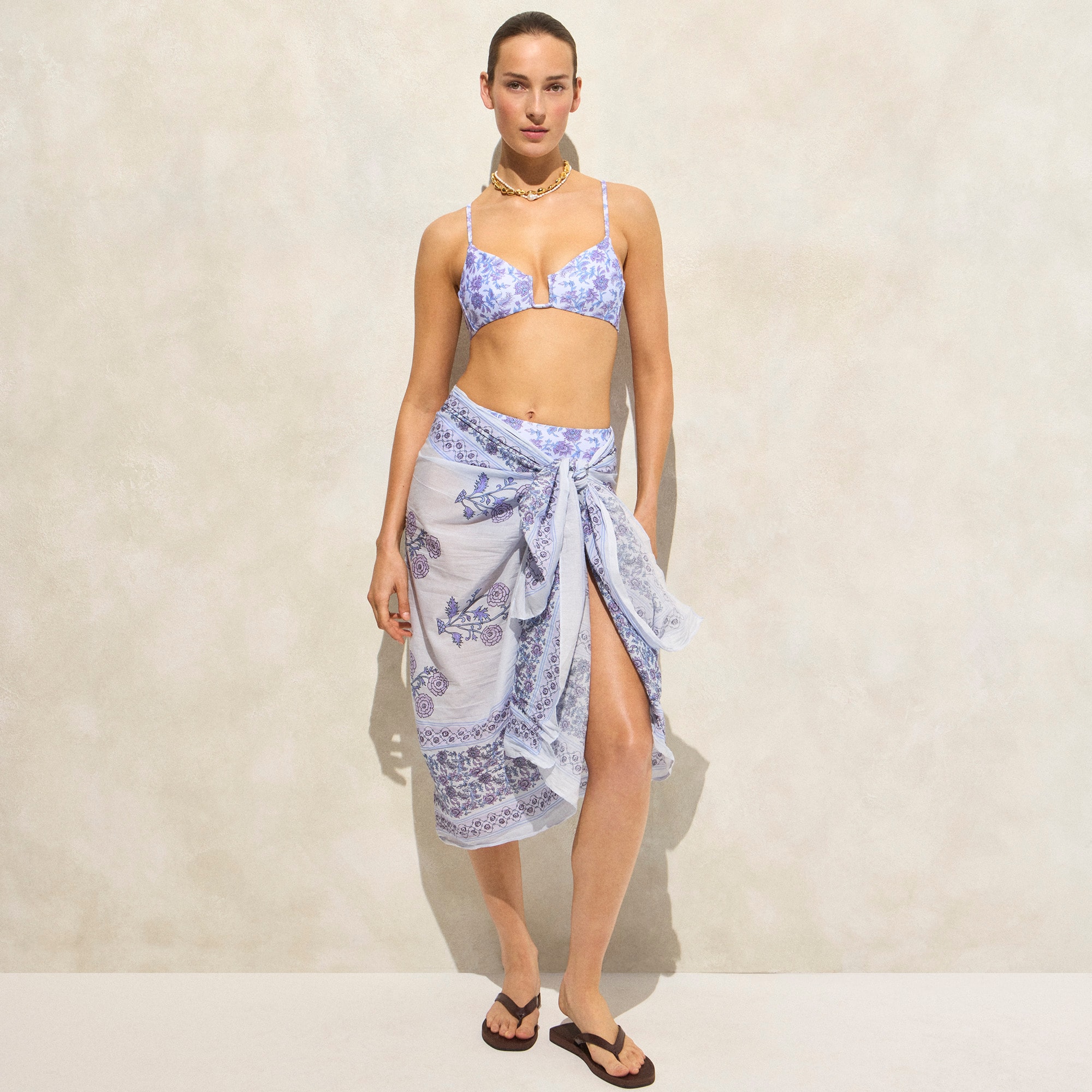  Cotton sarong in prints