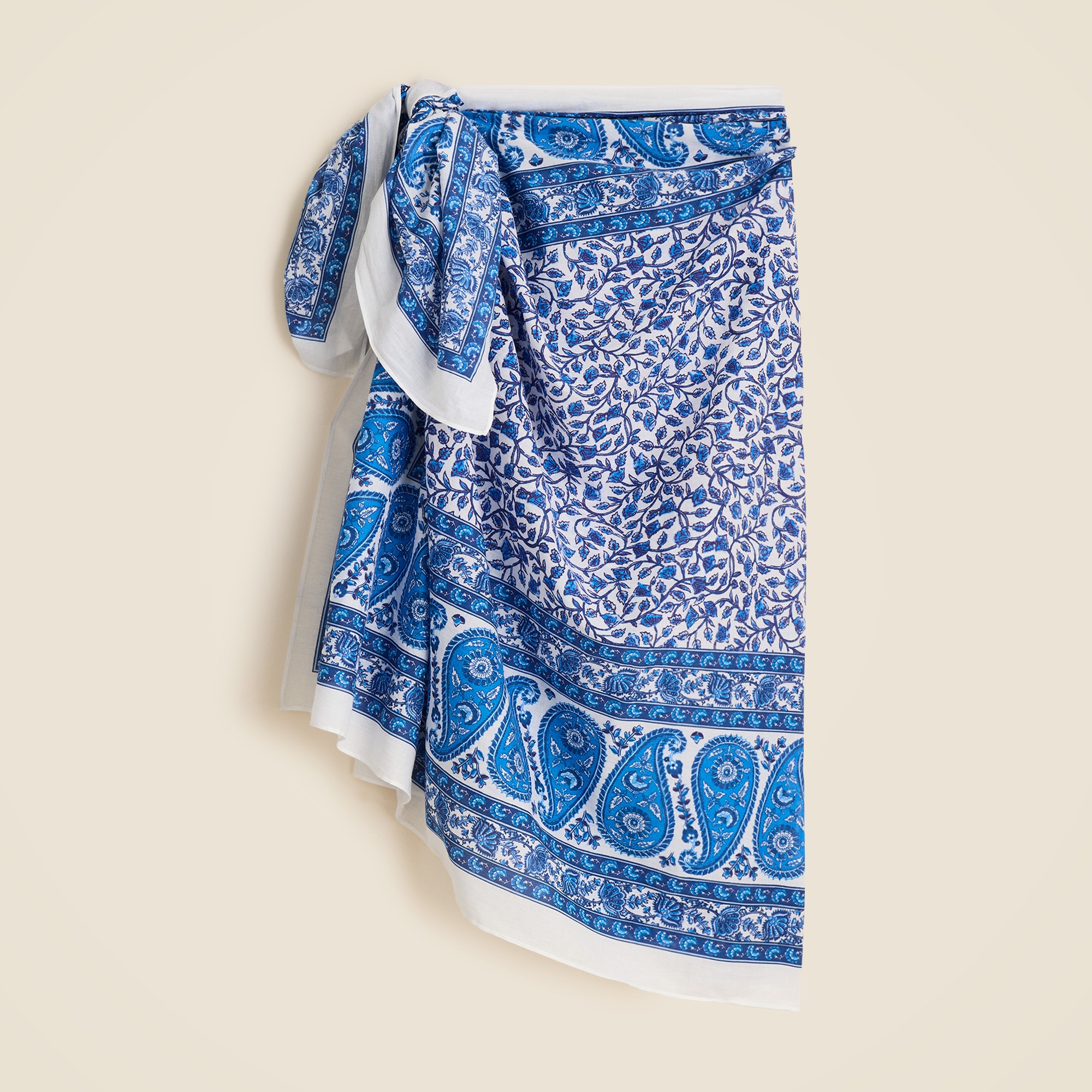 womens Cotton sarong in prints