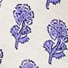 Convertible Indian madras sarong ANTIQUE WHITE LILAC