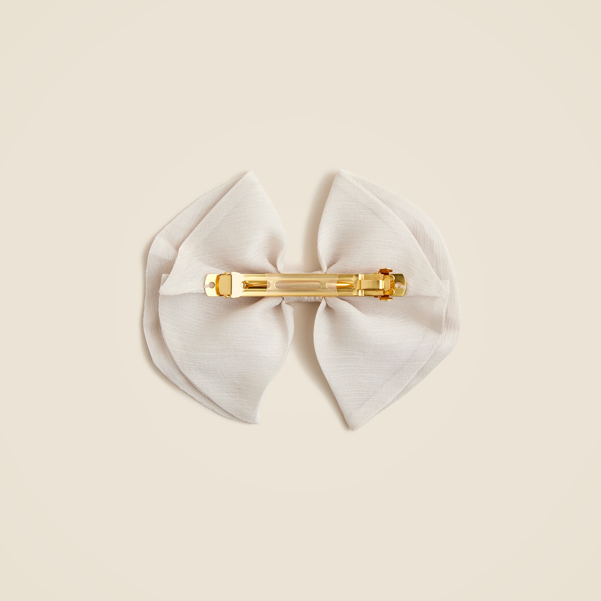Nautical charm bow hair clip