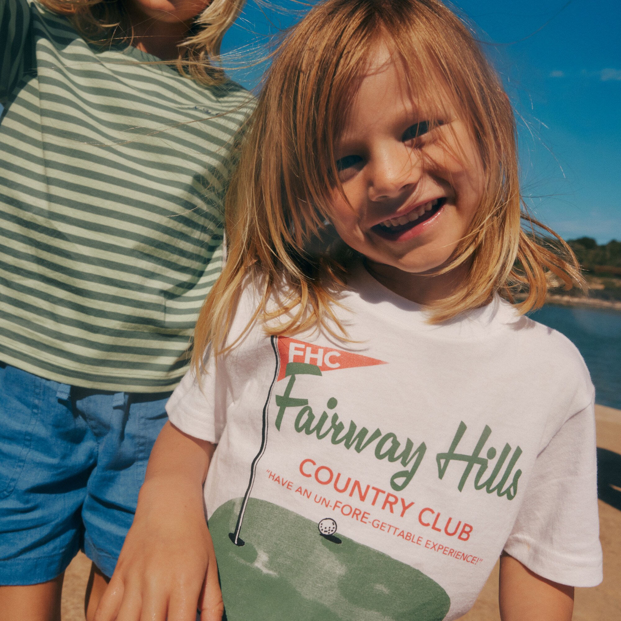  Kids' short-sleeve golf club graphic T-shirt