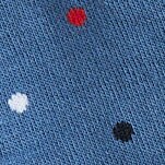 Dot socks BALTIC BLUE