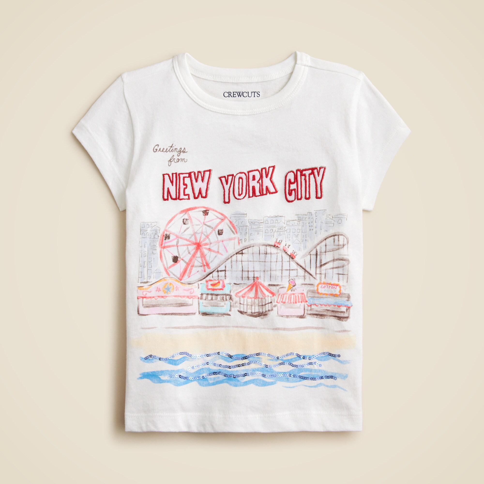 girls Girls' short-sleeve boardwalk graphic T-shirt