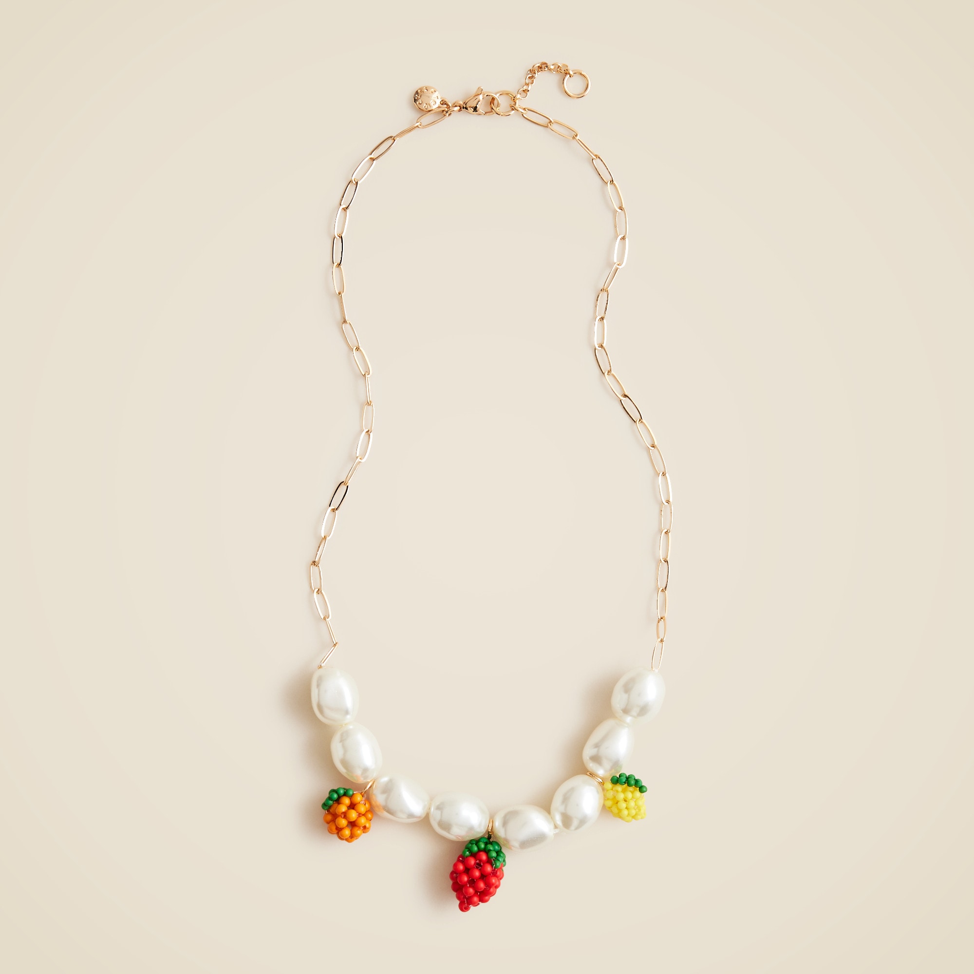 girls Girls' fruit beaded faux-pearl necklace
