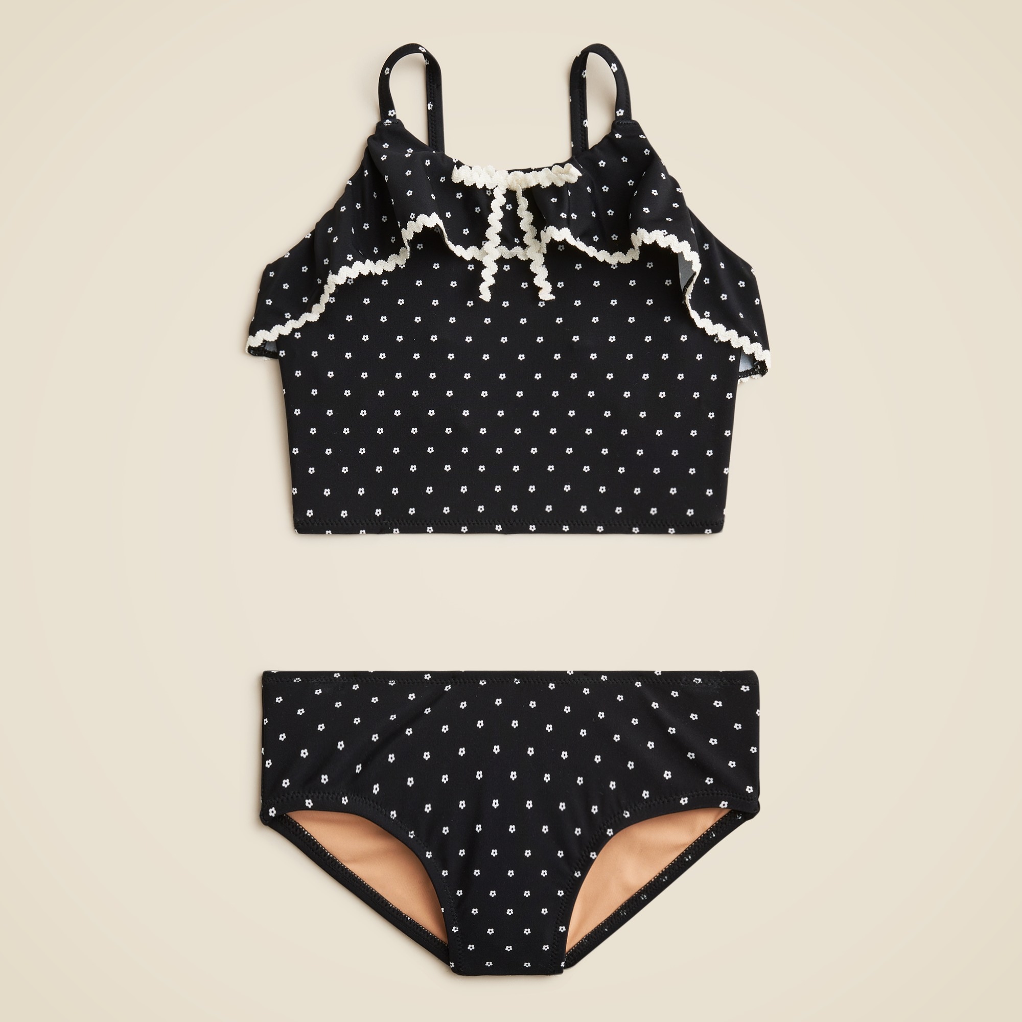 girls Girls' rickrack two-piece swimsuit