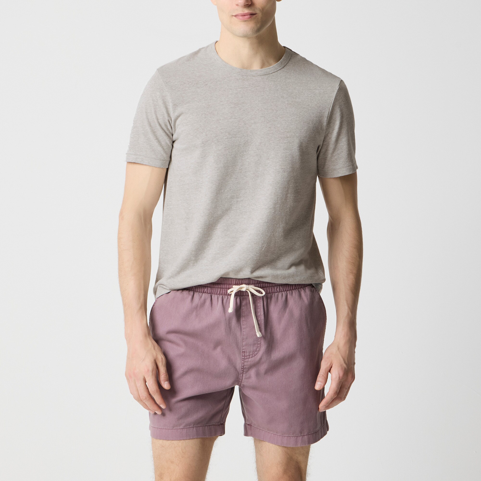 mens Linen-cotton blend tee