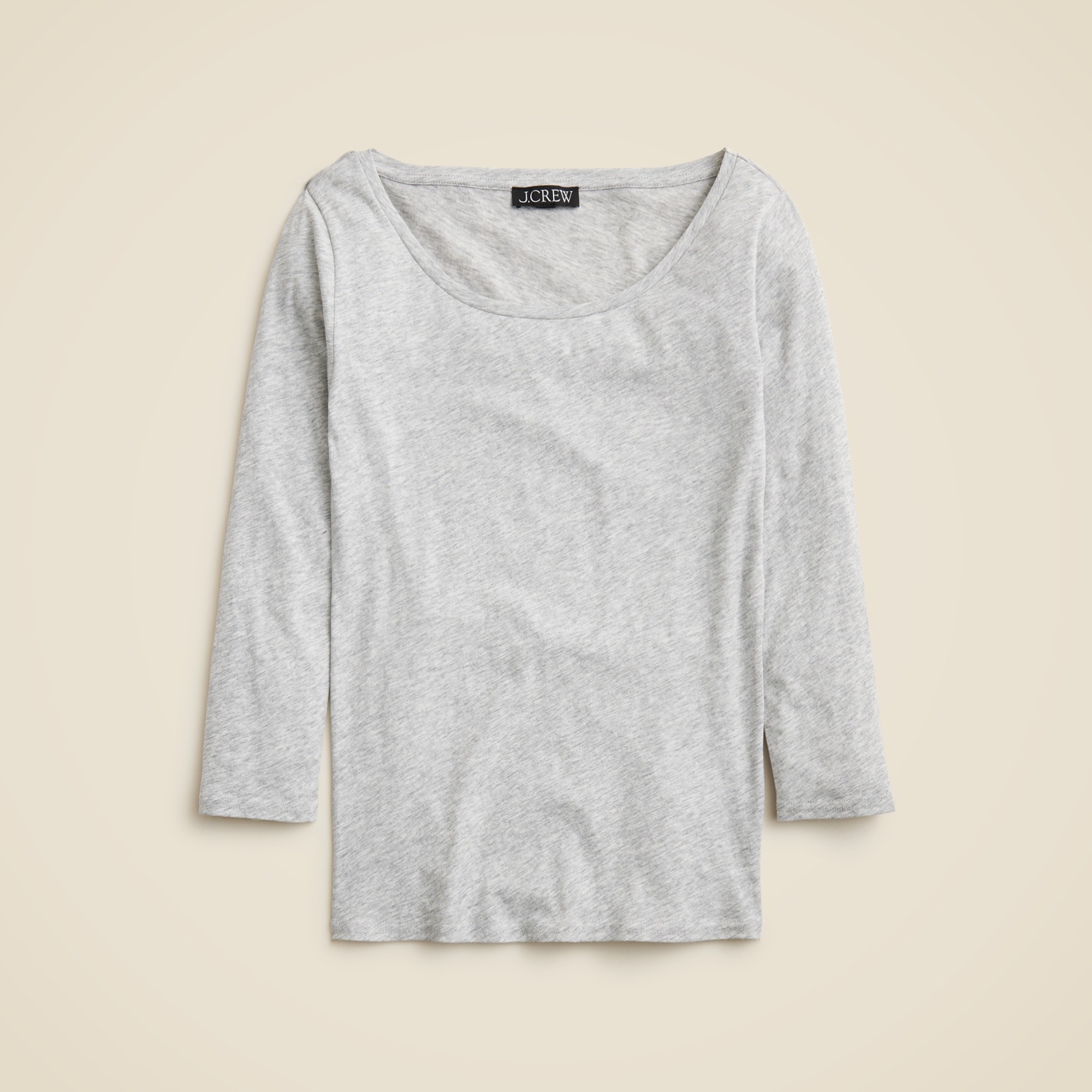 womens Feather jersey three-quarter sleeve T-shirt