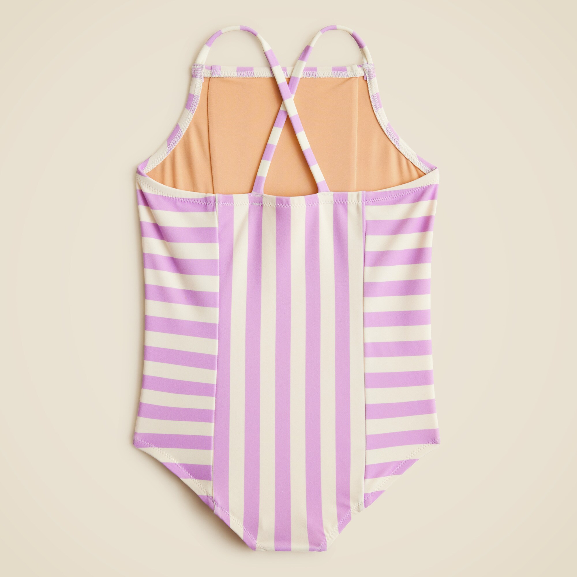 Girls' Paneled One-piece Swimsuit For Girls | J.Crew