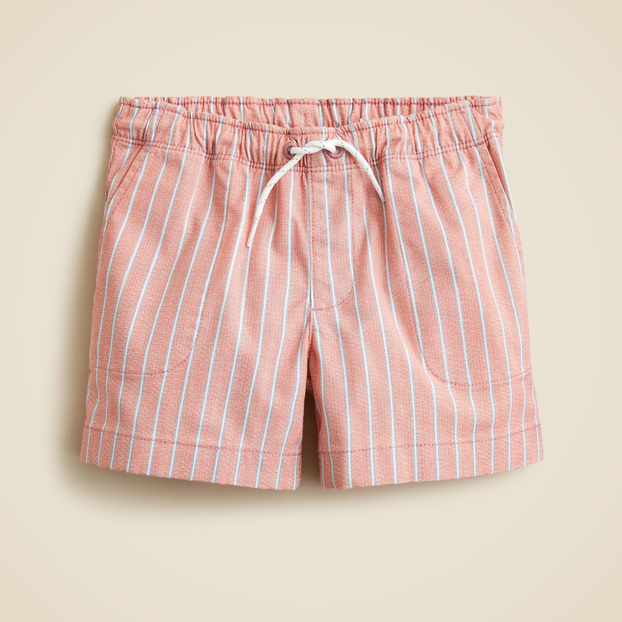  Kids' tech oxford dock short in stripe